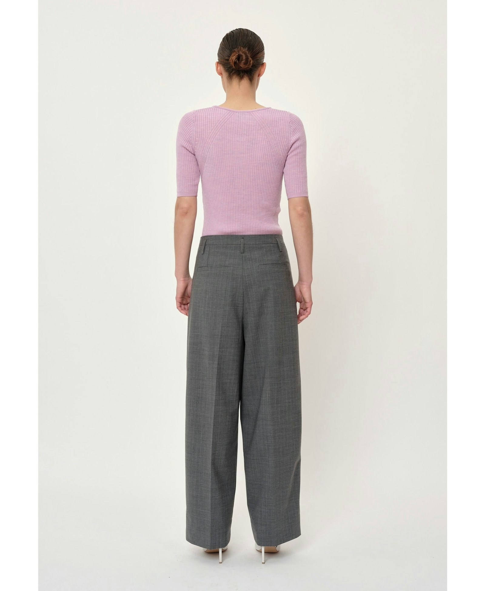 Agnes Knit Blouse - Pink made by HERSKIND