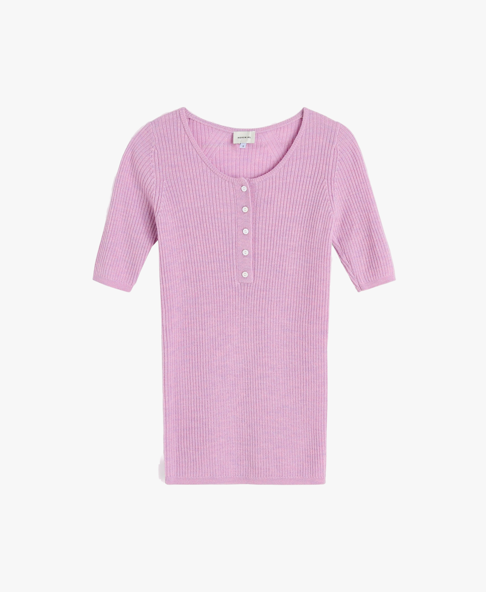 Agnes Knit Blouse - Pink made by HERSKIND