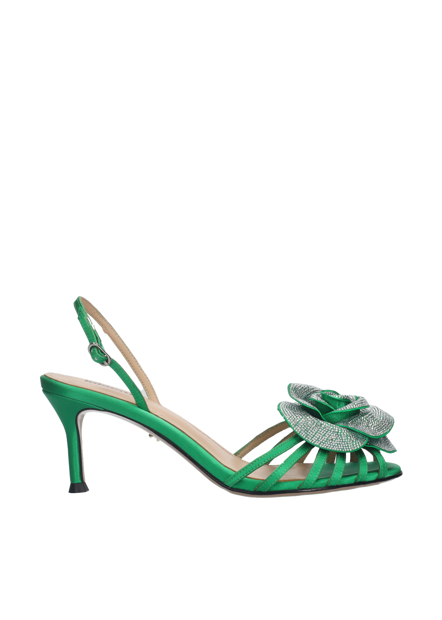 Lola Cruz Shoes Rose Sandal 65 In Green