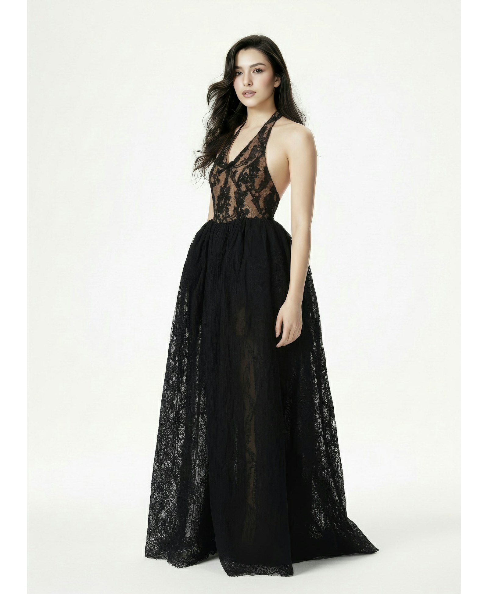 Mirelle Lace Maxi Dress made by Nana Jacqueline