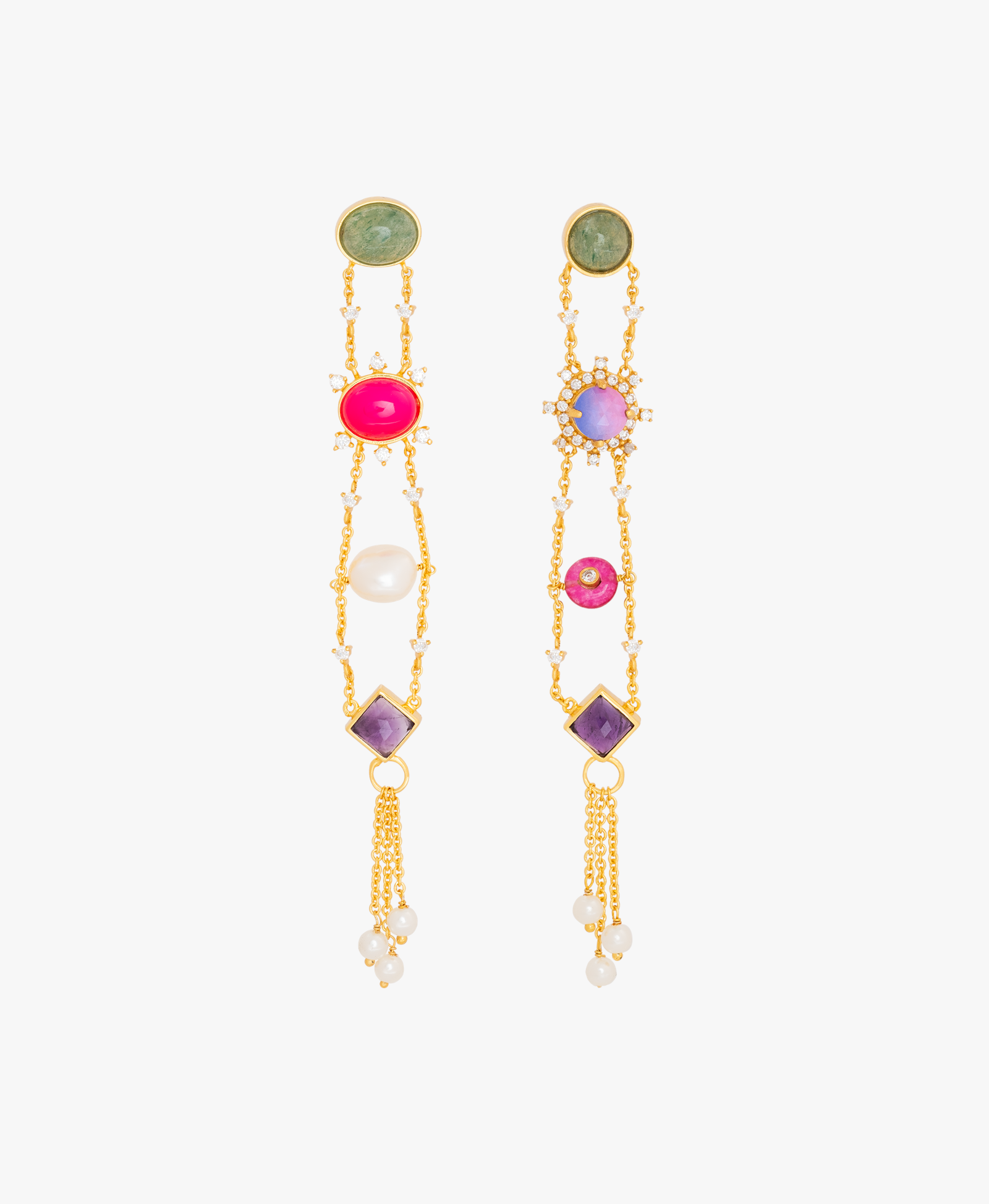 Pendientes Galatea Multicolor made by Lavani Jewels