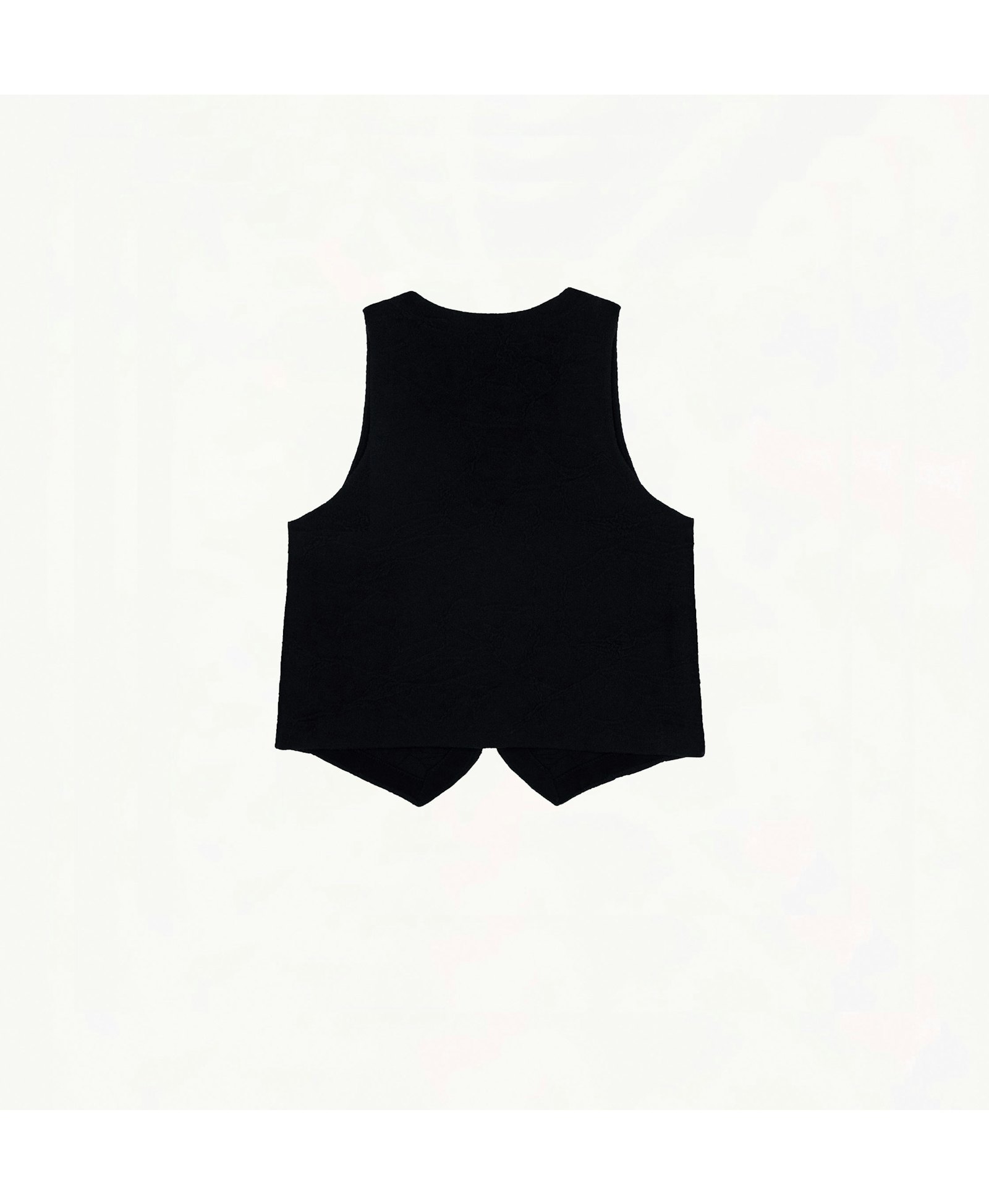 CHINESE STYLE FLORAL TEXTURED WAISTCOAT made by CRUSH Collection