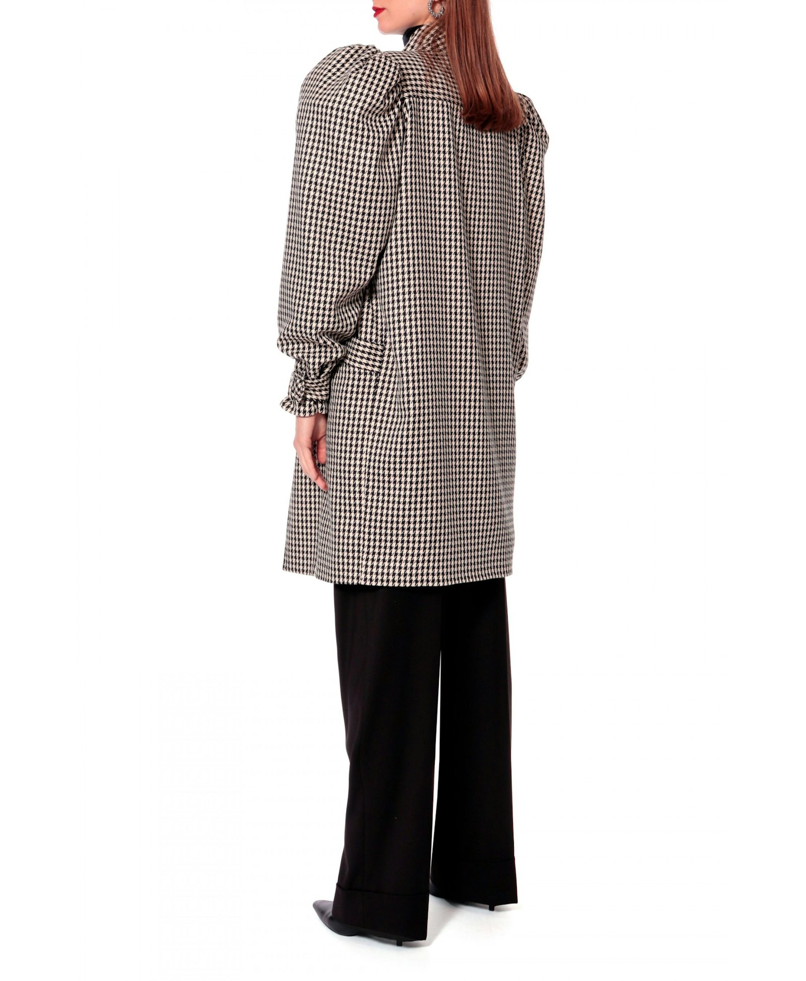 Coat Marion Très Chic in Multi color made by HALEWSKI