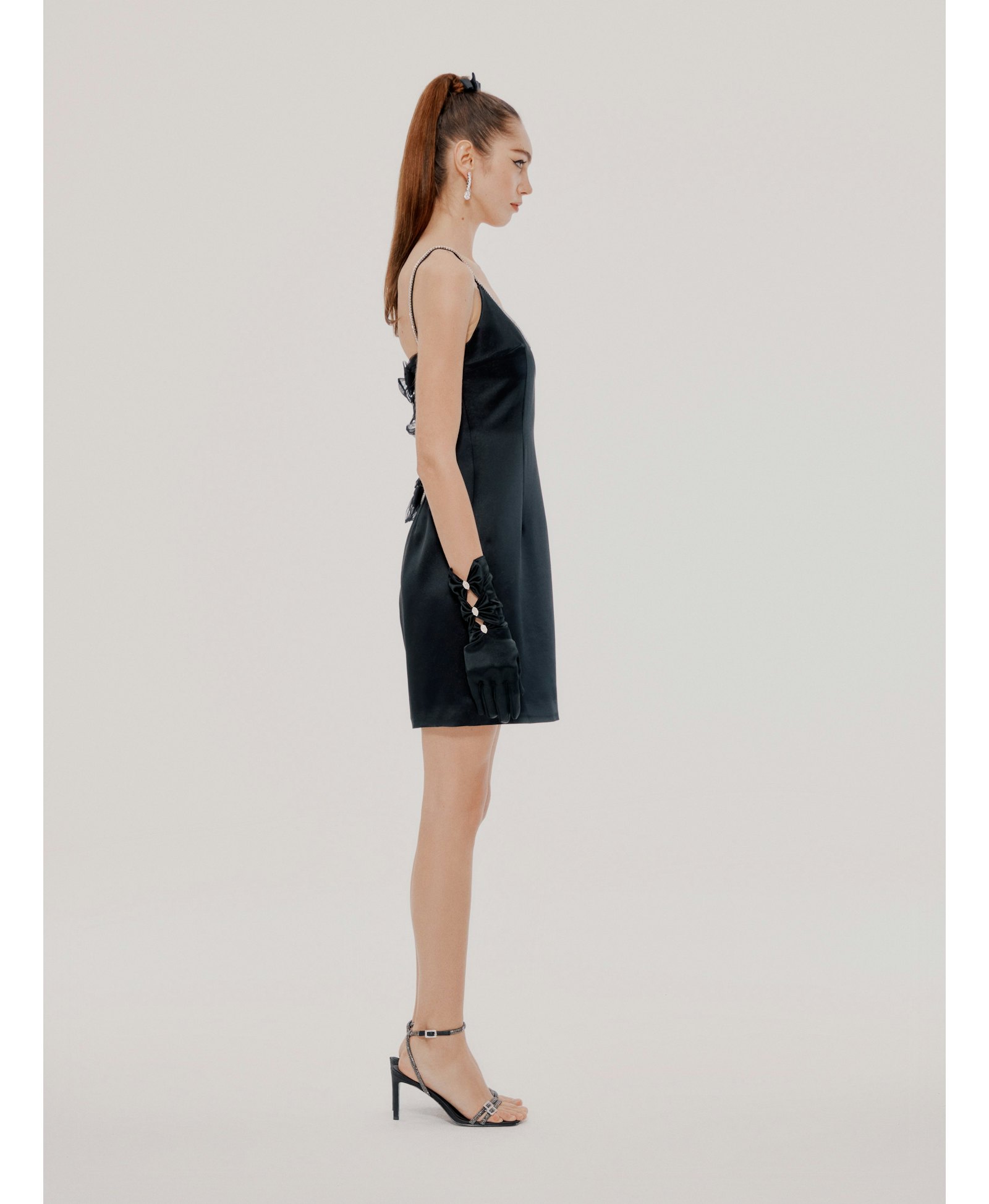Asha Dress Black (Final Sale) in Black made by Nana Jacqueline
