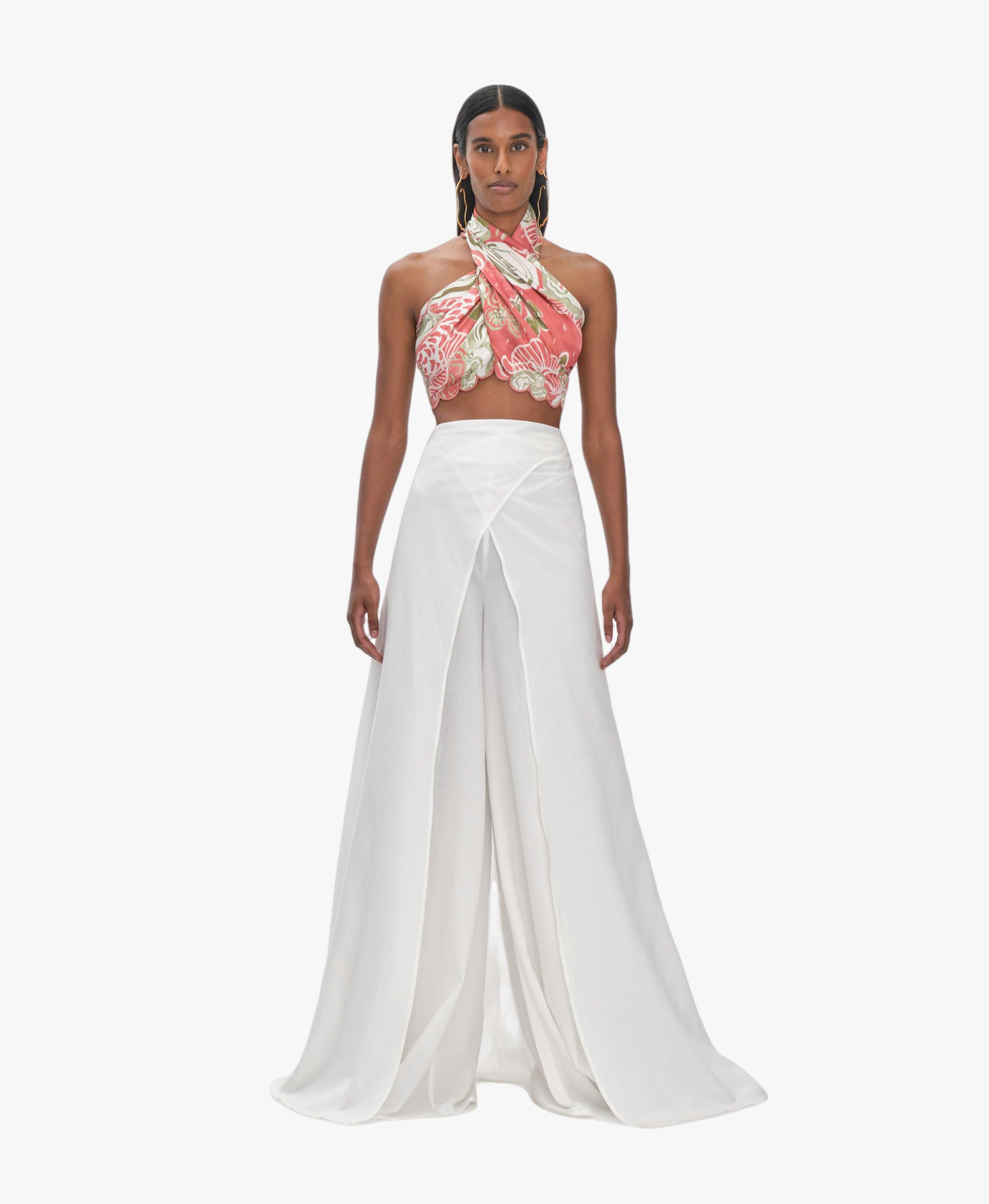THEMA IVORY PANTS made by Andrea Iyamah