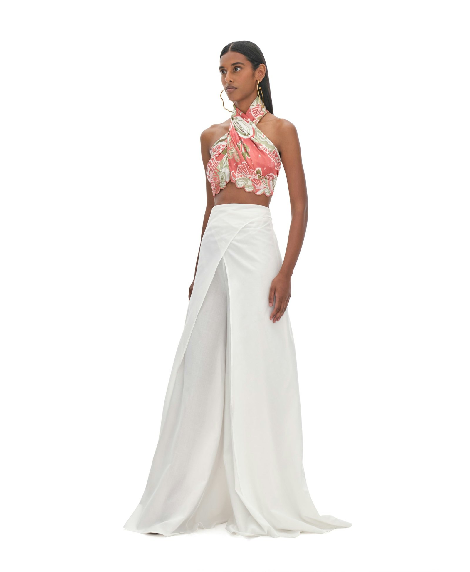 THEMA IVORY PANTS made by Andrea Iyamah