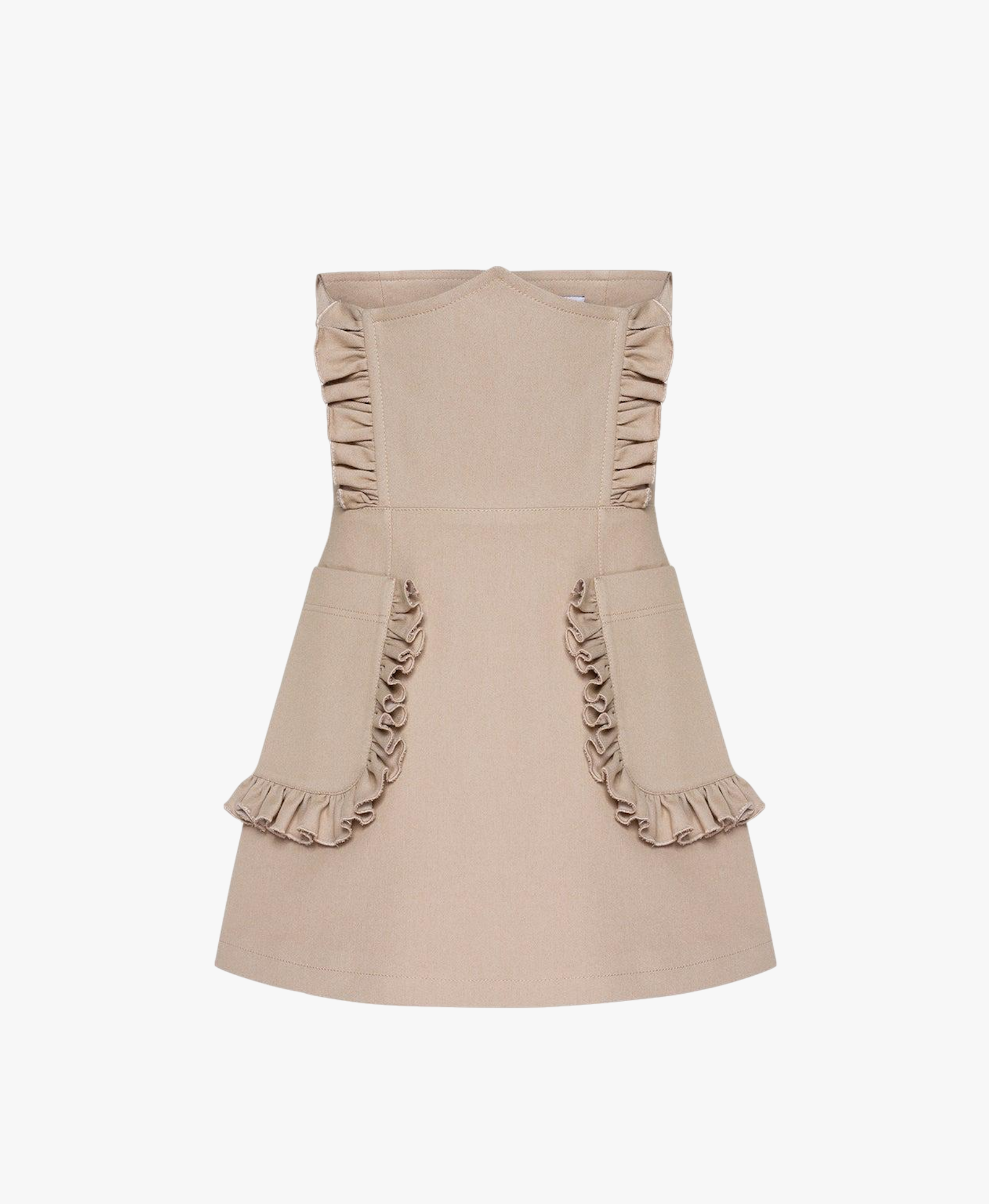 Beige Corset Skirt made by Guranda