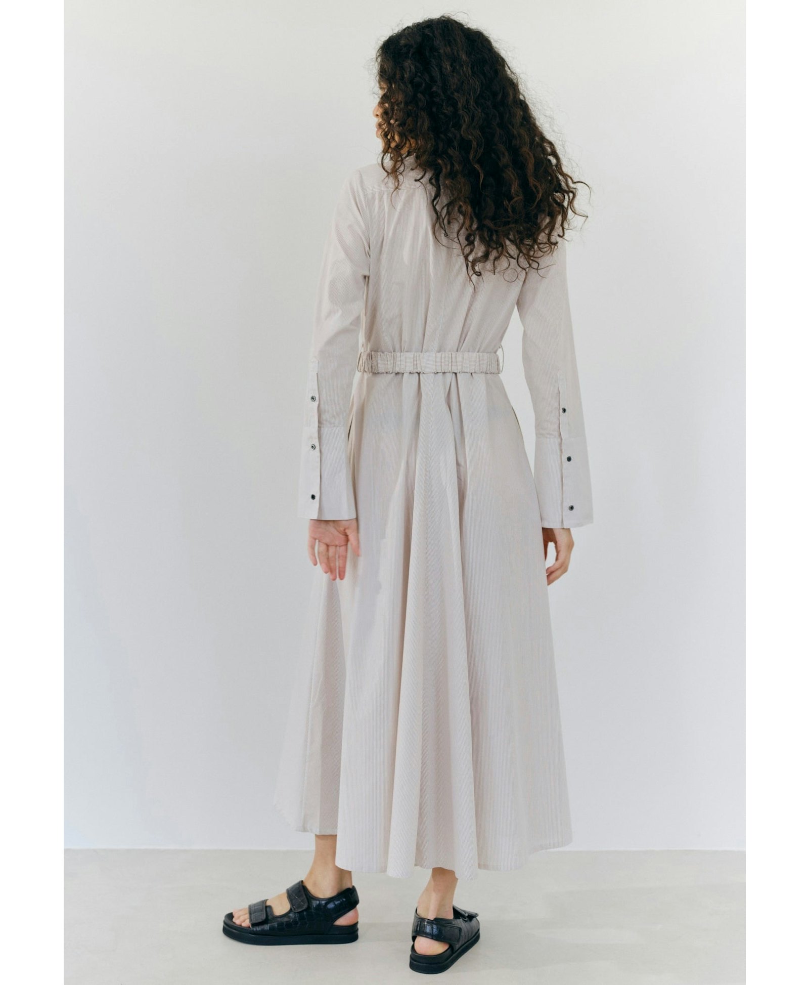 Kelly Dress - Desert Stribe made by HERSKIND