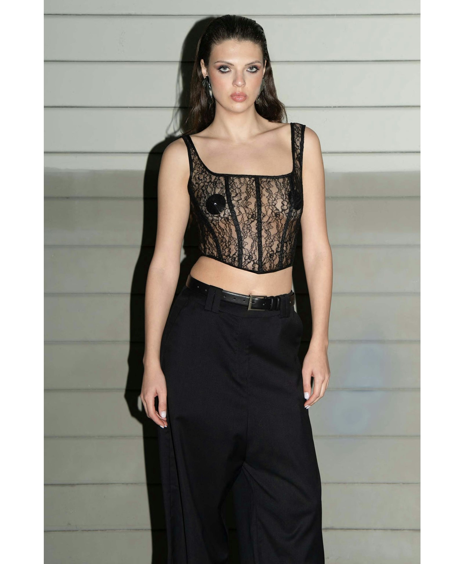 LACE CORSET made by Vestiaire d'un Oiseau Libre