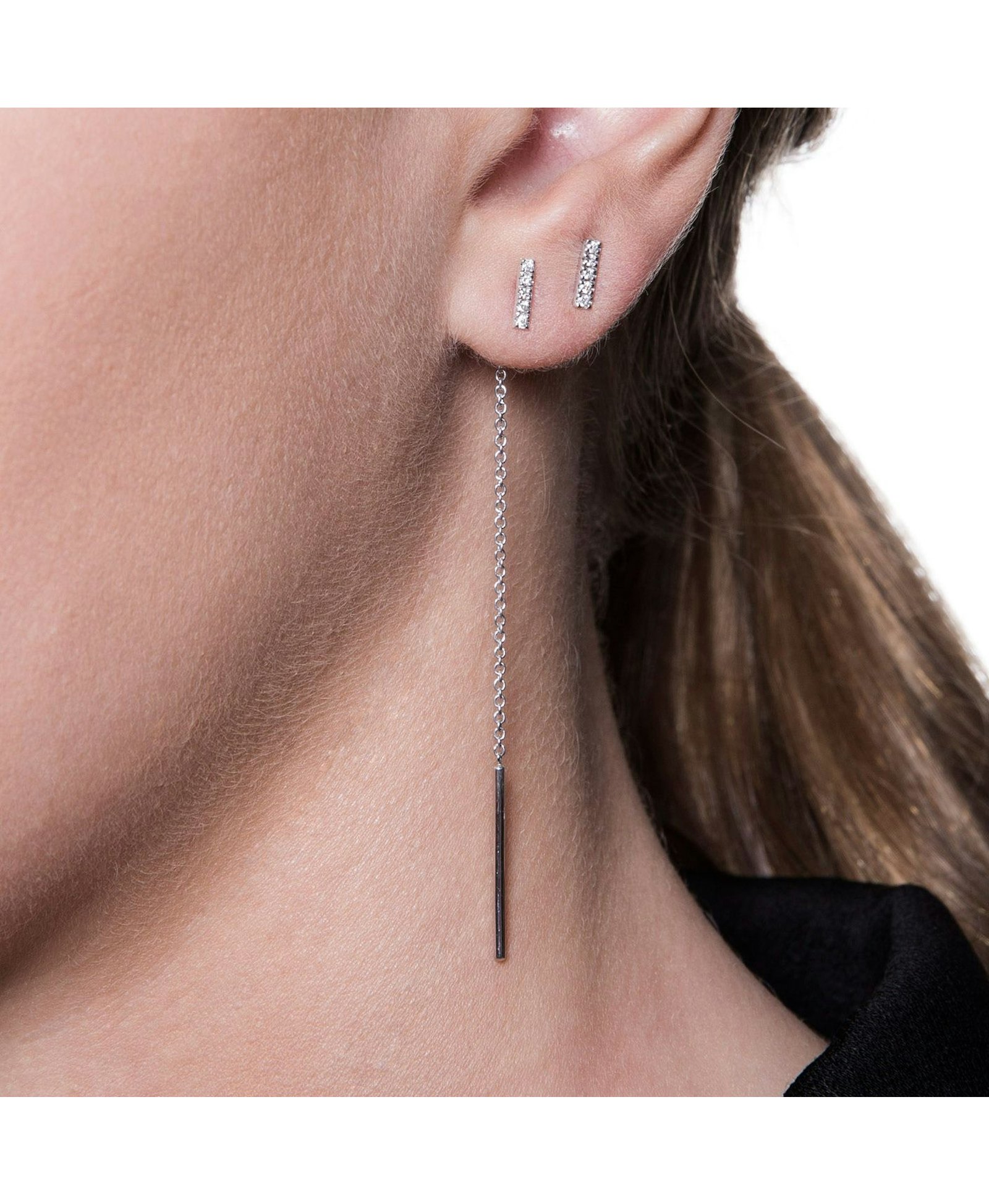 PENDIENTES BALANCE LINE made by Gold & Roses