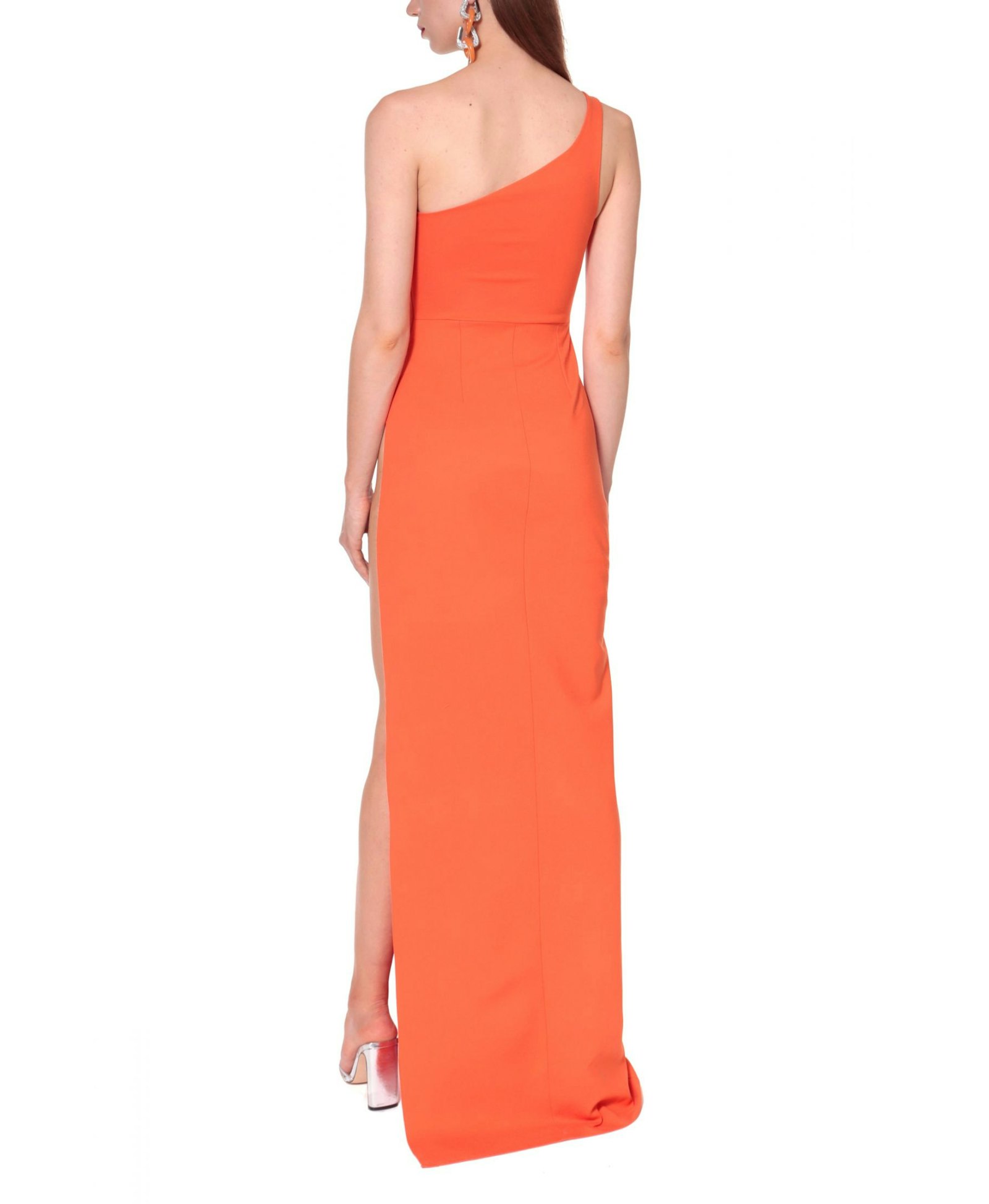 Dress Gina Nasturtium in Orange made by HALEWSKI