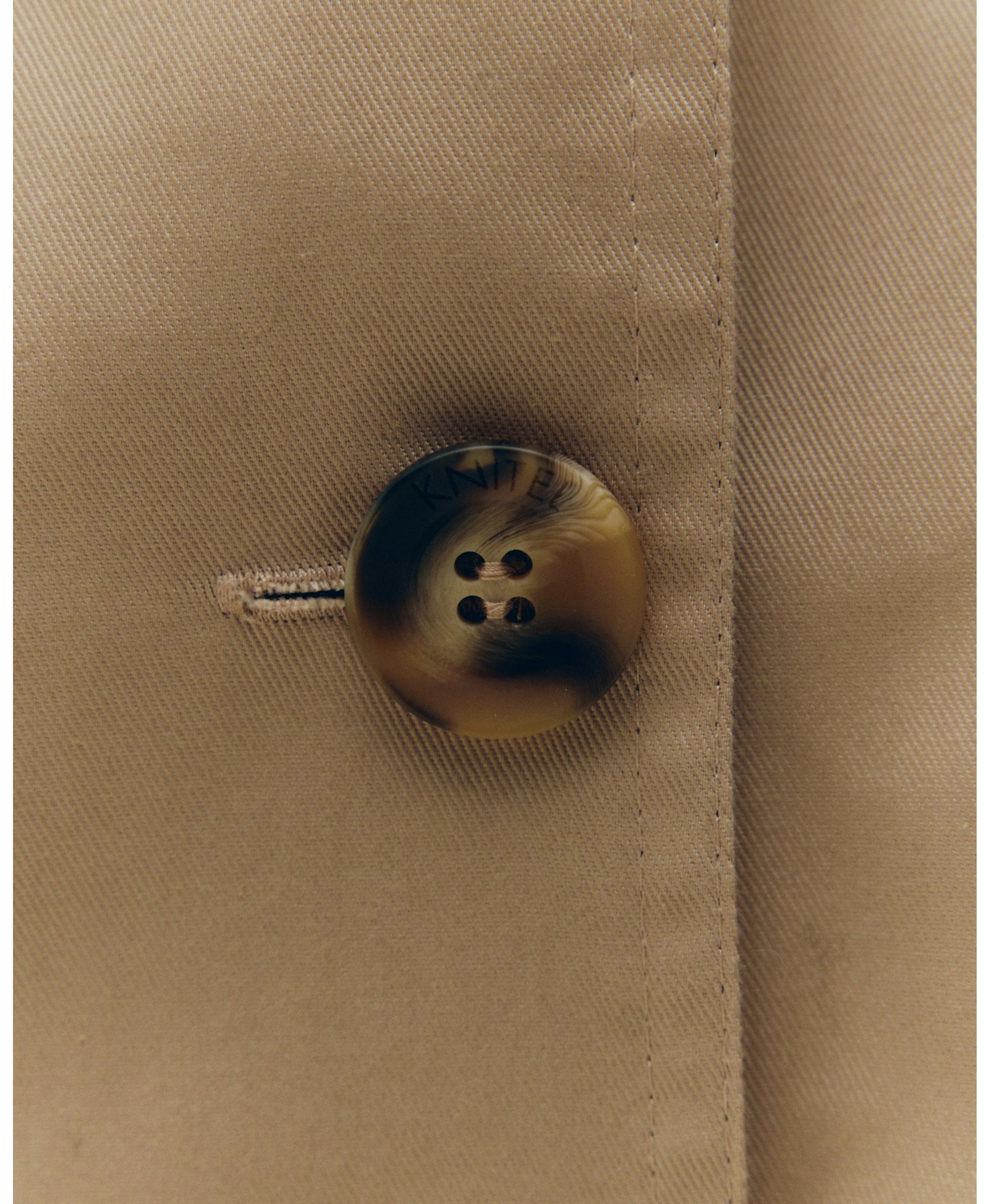 Charlie trench coat made by KNITEL