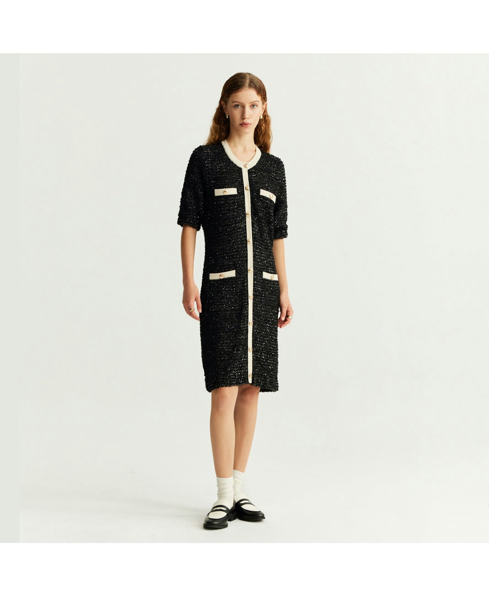 BOUCLĂ SEQUINED DRESS made by CRUSH Collection