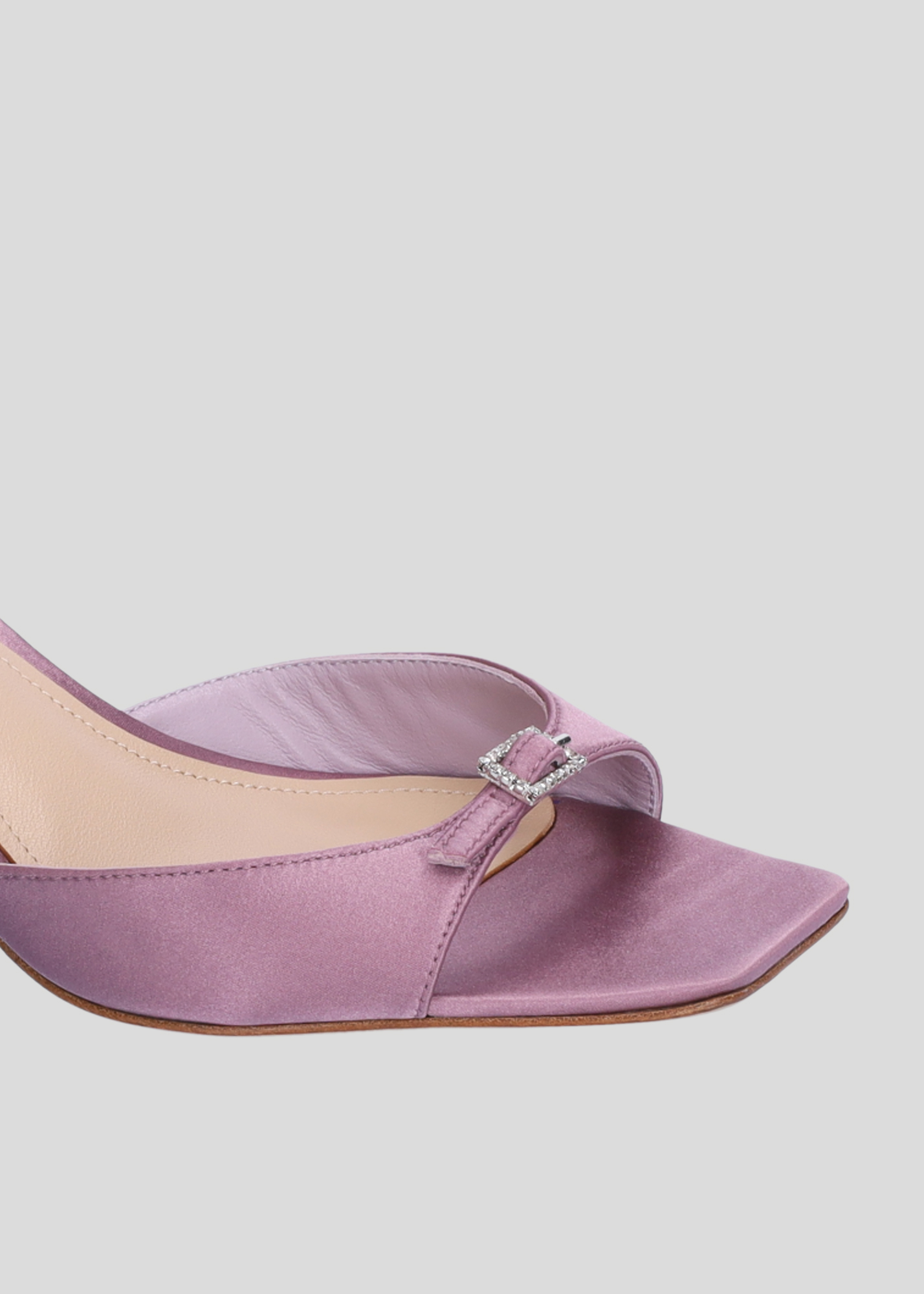 Shop Lola Cruz Shoes Tina Sandal 55 In Purple