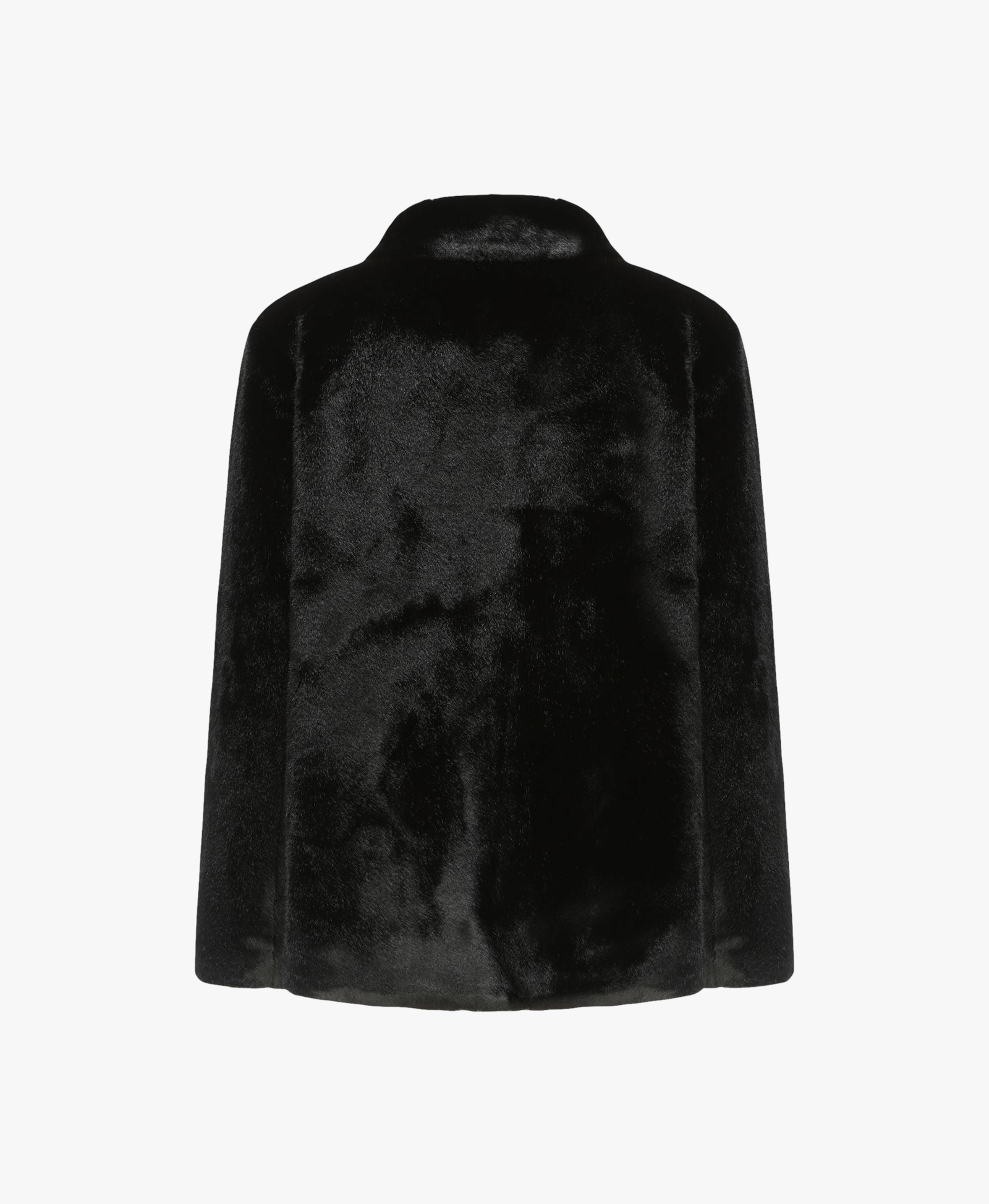 Phoebe Fur Jacket (Black) in Black made by Nana Jacqueline