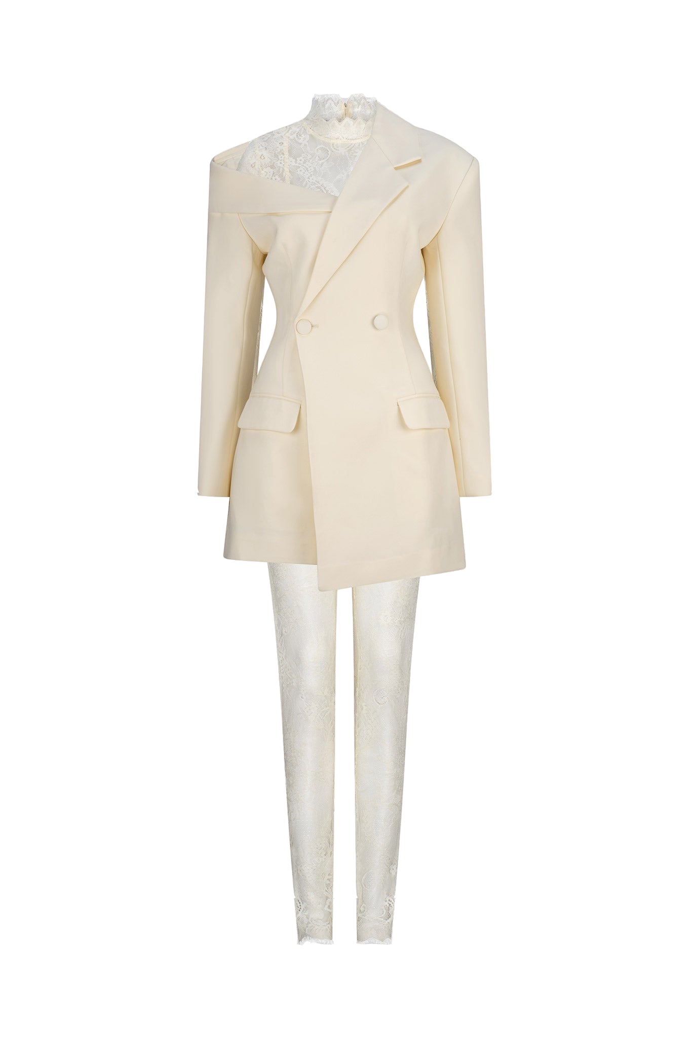 Shop Atoir Gisele Blazer Dress In White