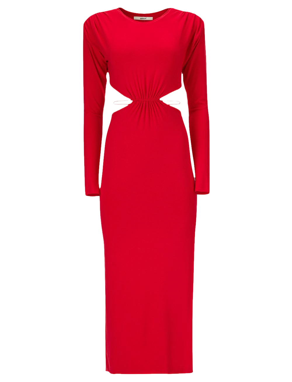 Shop Manurí “patricia On A Saturday Night” Dress In Red