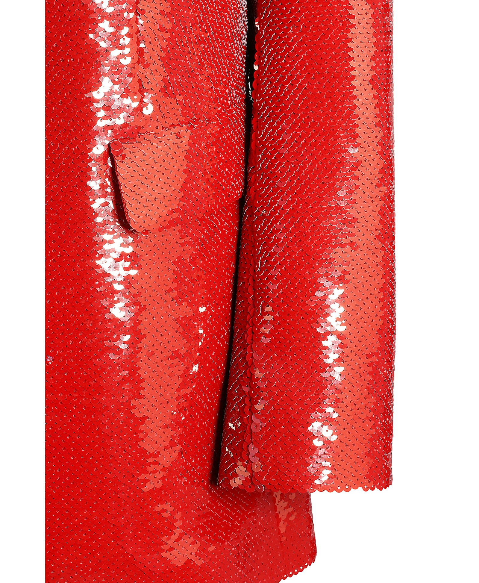 JADE SEQUIN BLAZER in Red made by NUÉ