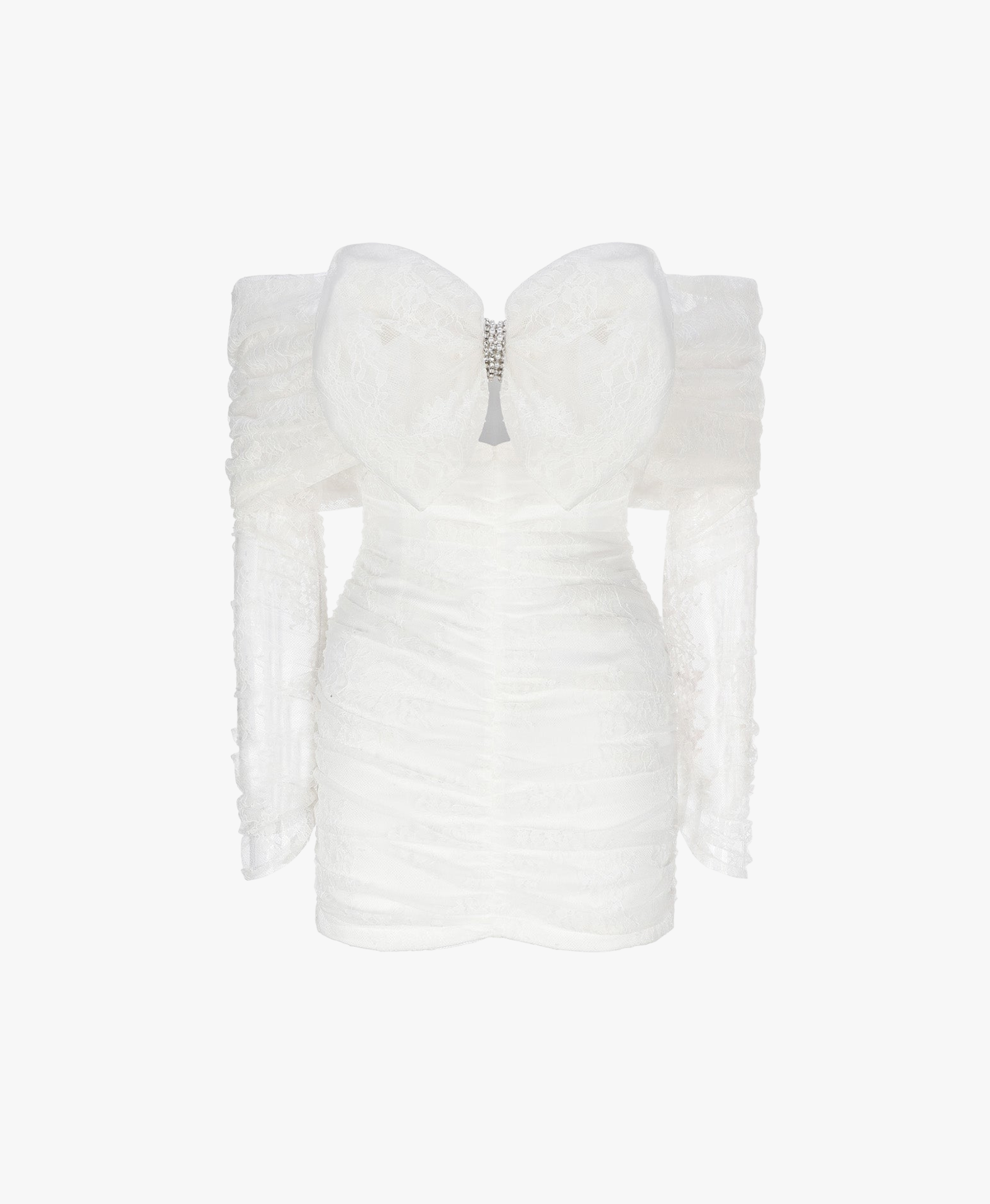 Sydney Bow Dress (White) made by Nana Jacqueline