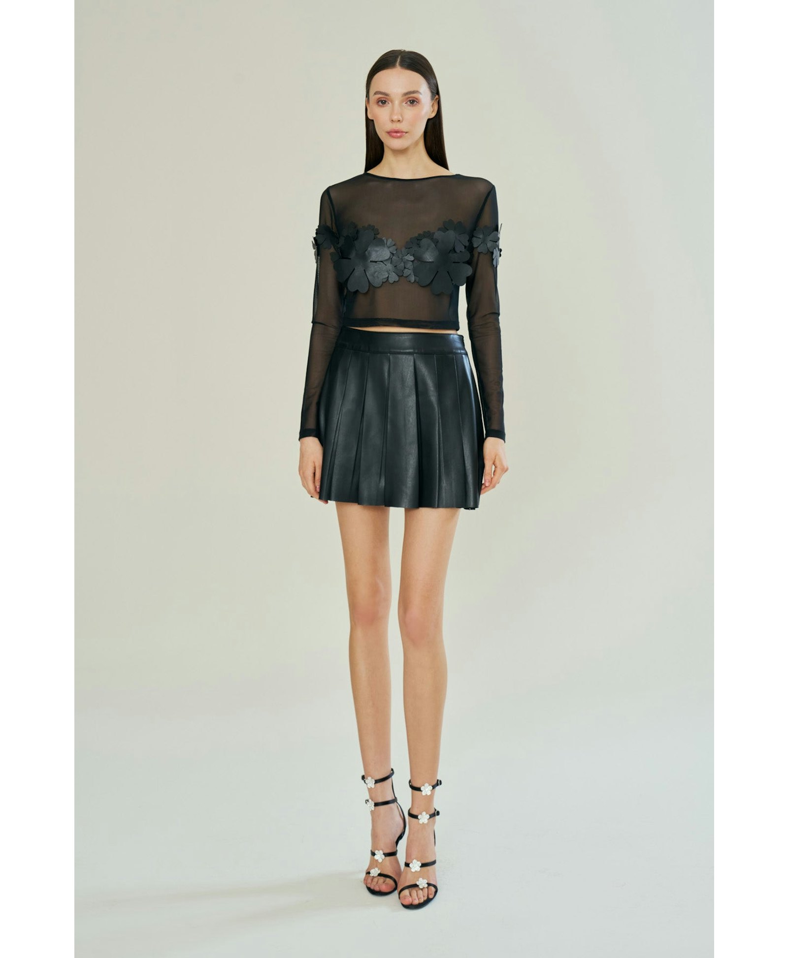 Midnight Bloom Top made by Declara