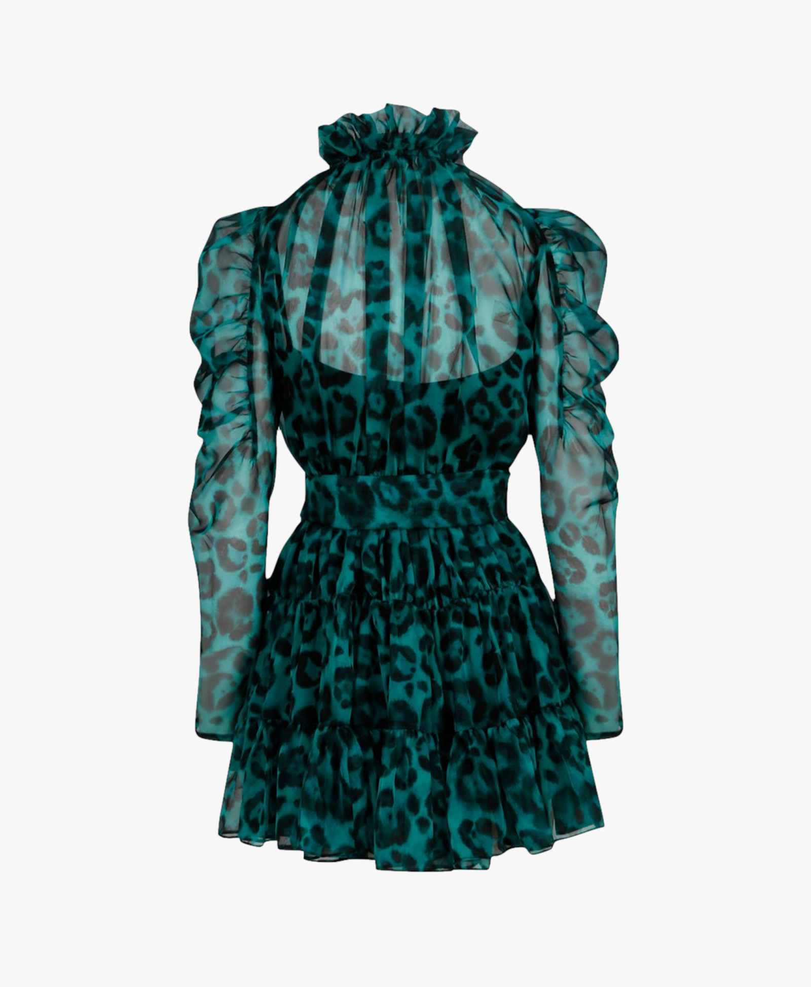 Molly Dress - Green in Green made by Gigii's