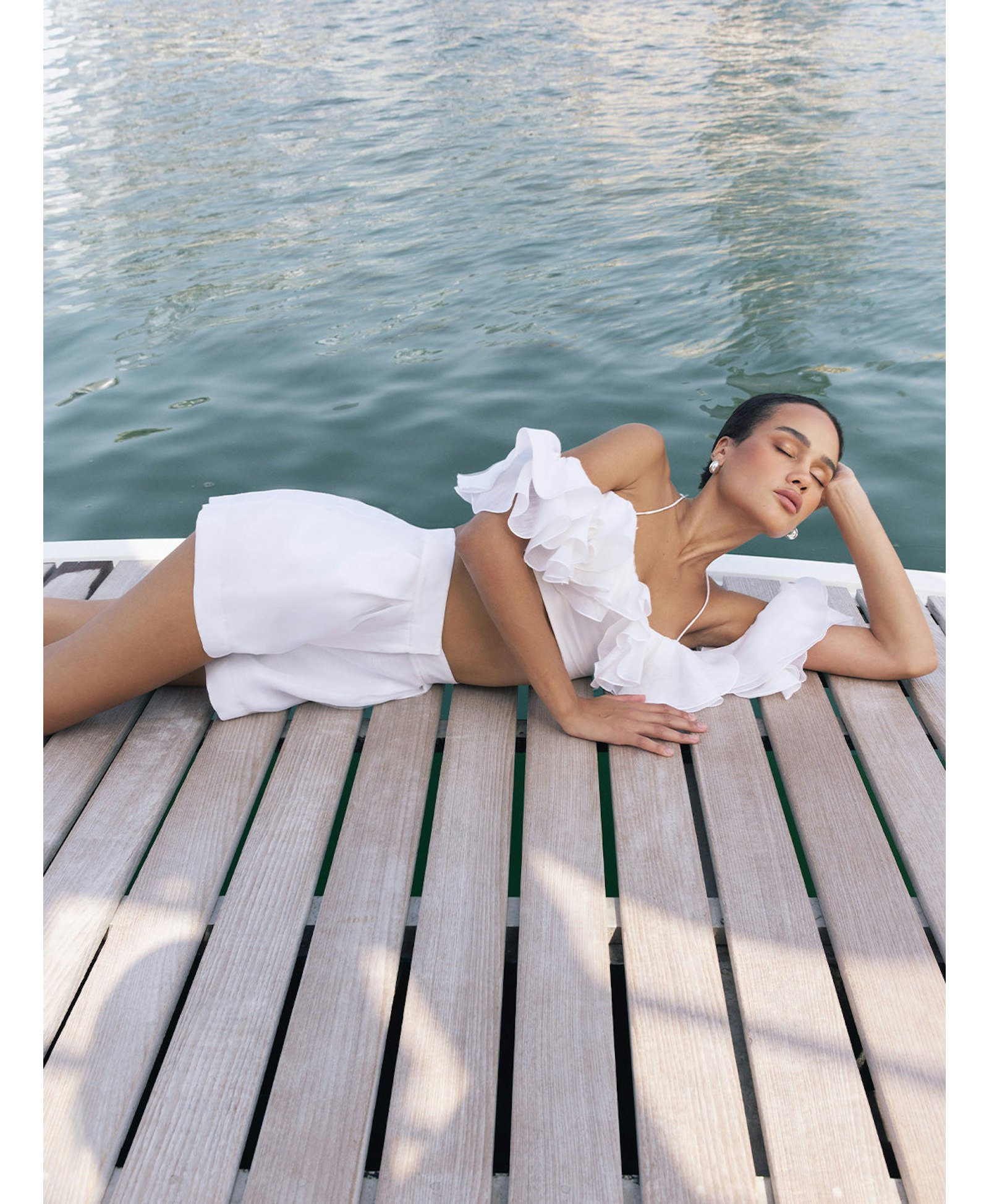 Magnolia Crop Top made by YVON