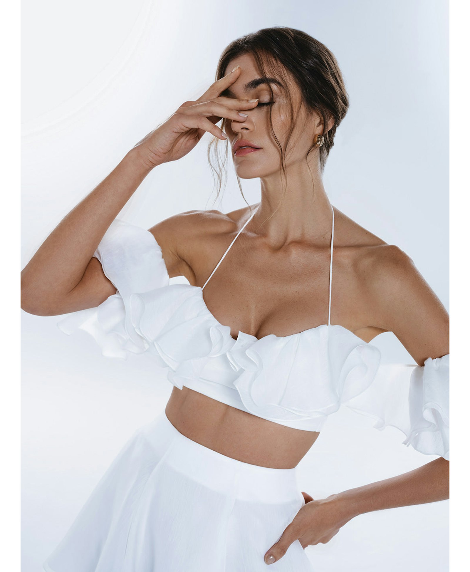 Magnolia Crop Top made by YVON