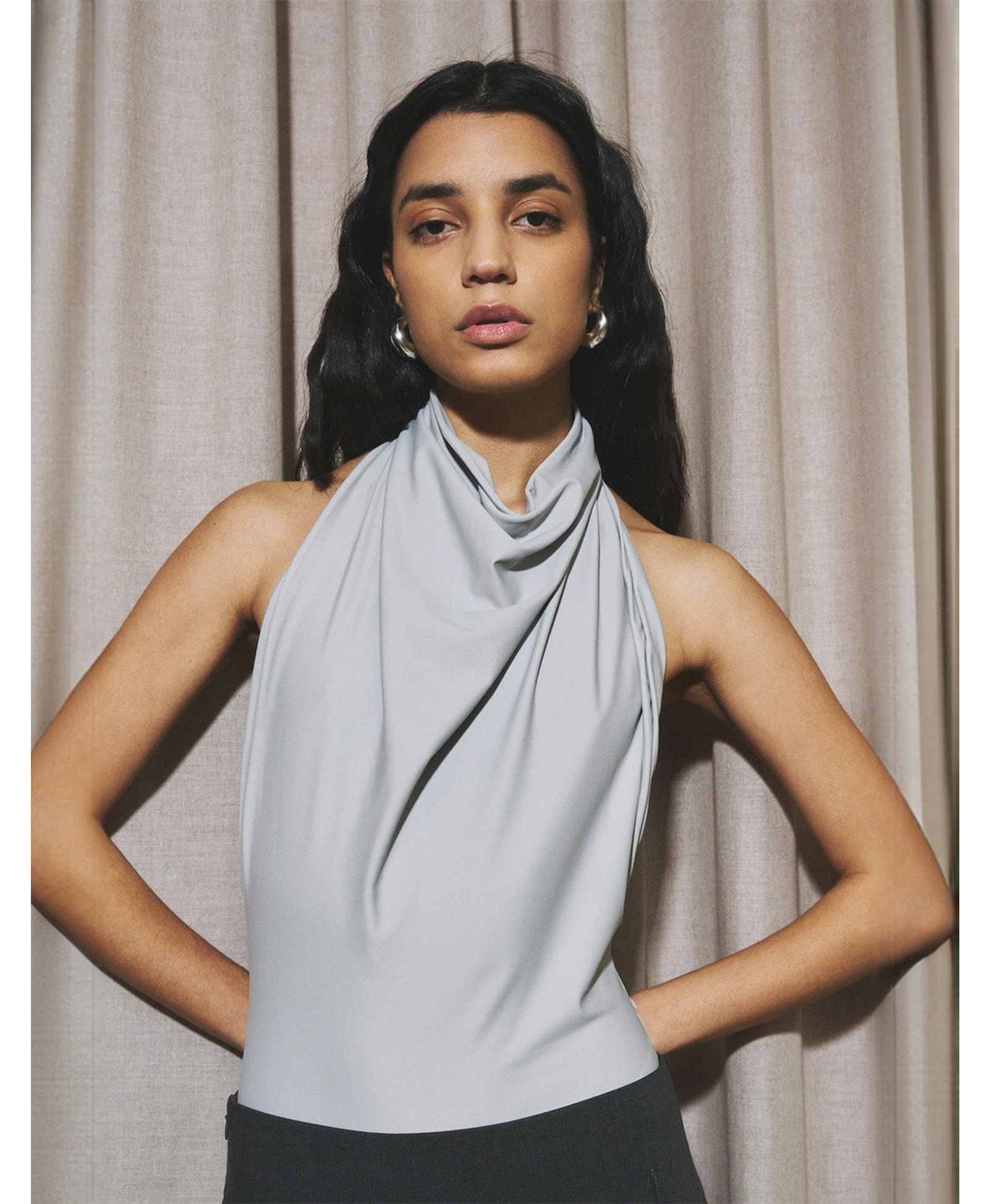 NOELIA BODYSUIT GREY - LIMITED EDITION made by 710 Studio