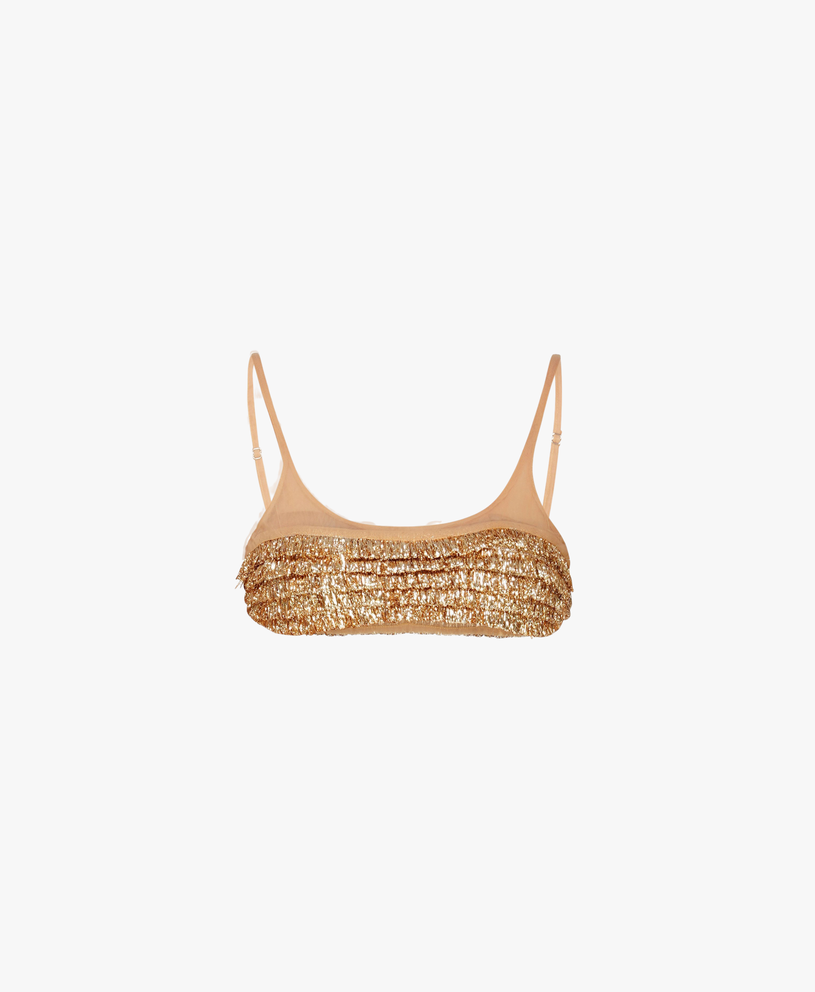 Kiran Golden Bralette made by Szabo Sihag