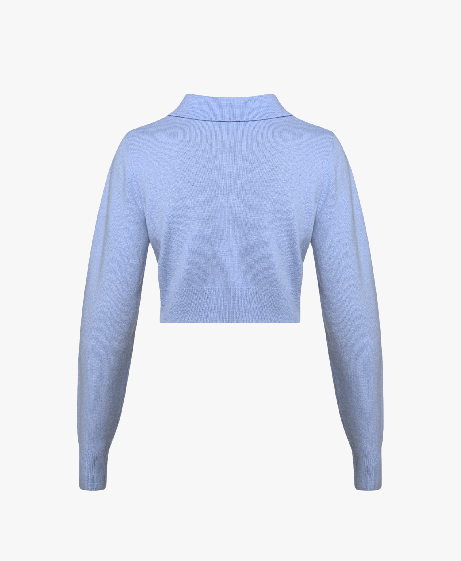 CASHMERE POLO SWEATER made by KEBURIA