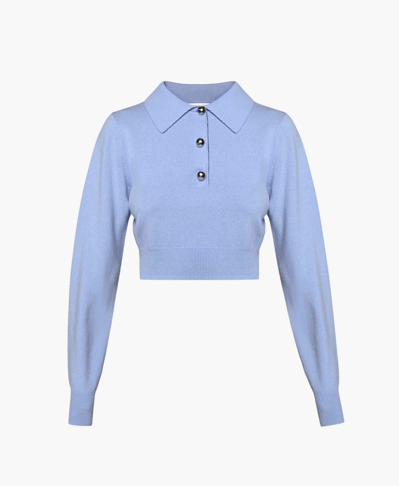 CASHMERE POLO SWEATER made by KEBURIA