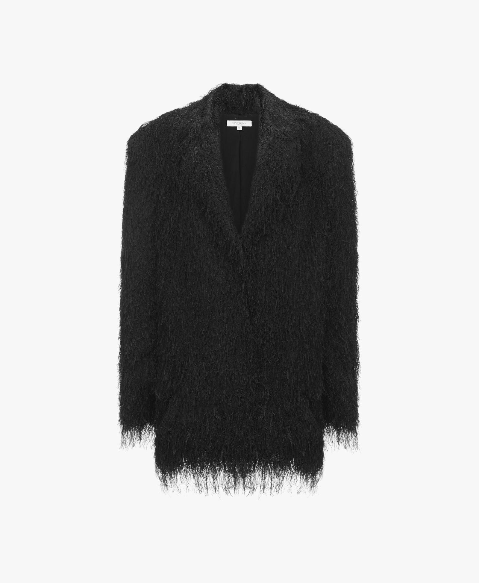 Blazer With Fringes made by YAVORSKA