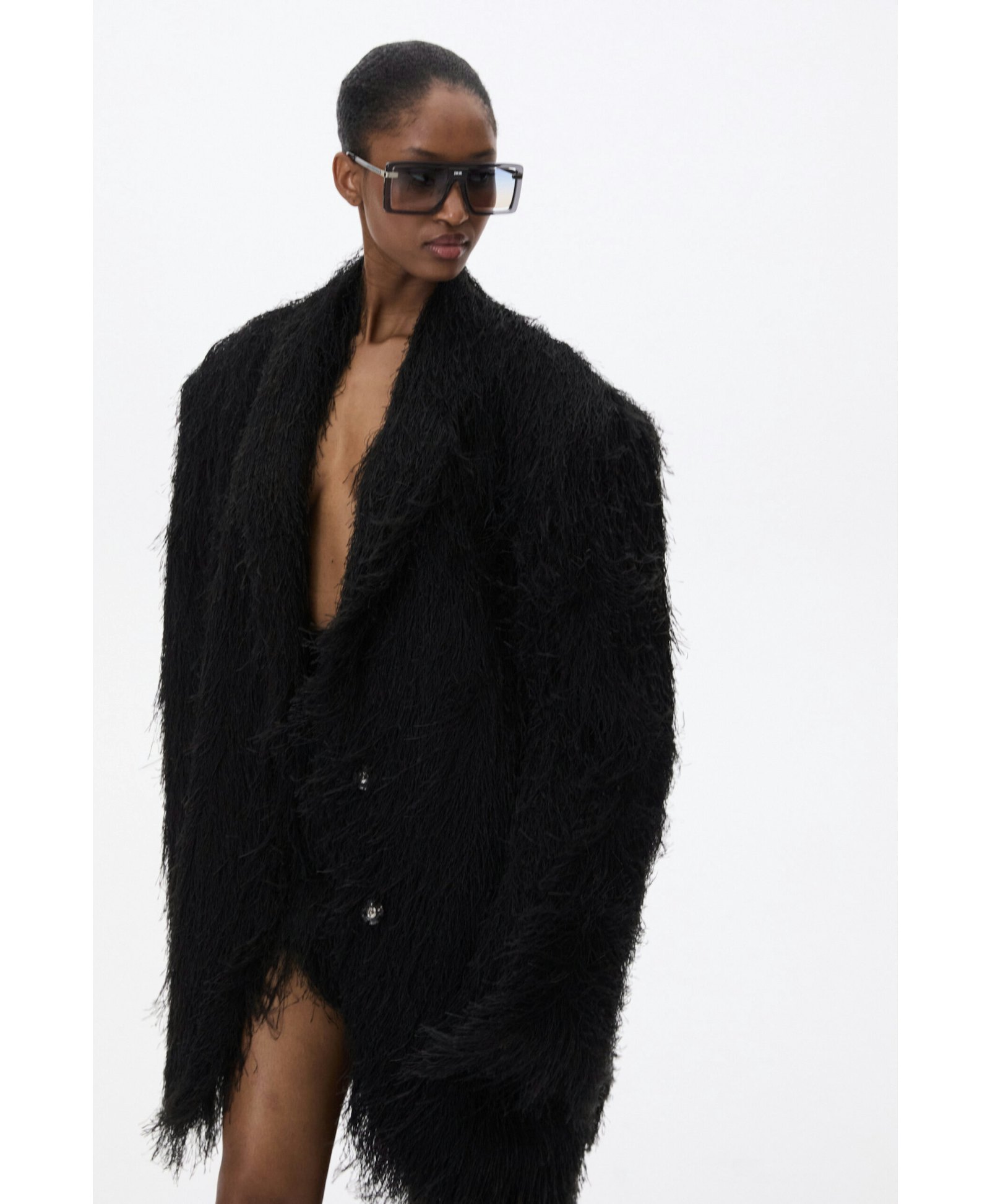 Blazer With Fringes made by YAVORSKA