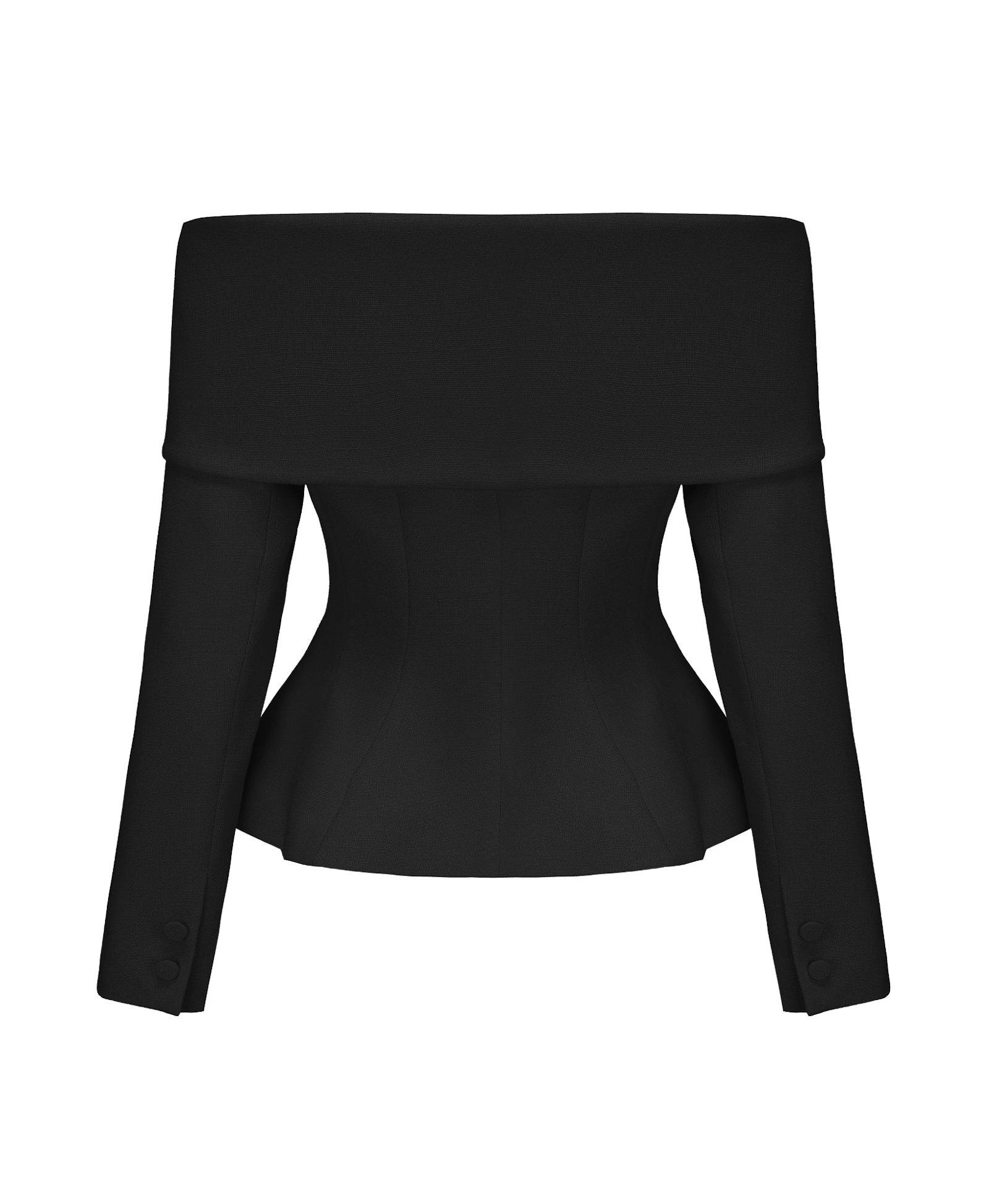 Blaire Top (Black) made by Nana Jacqueline