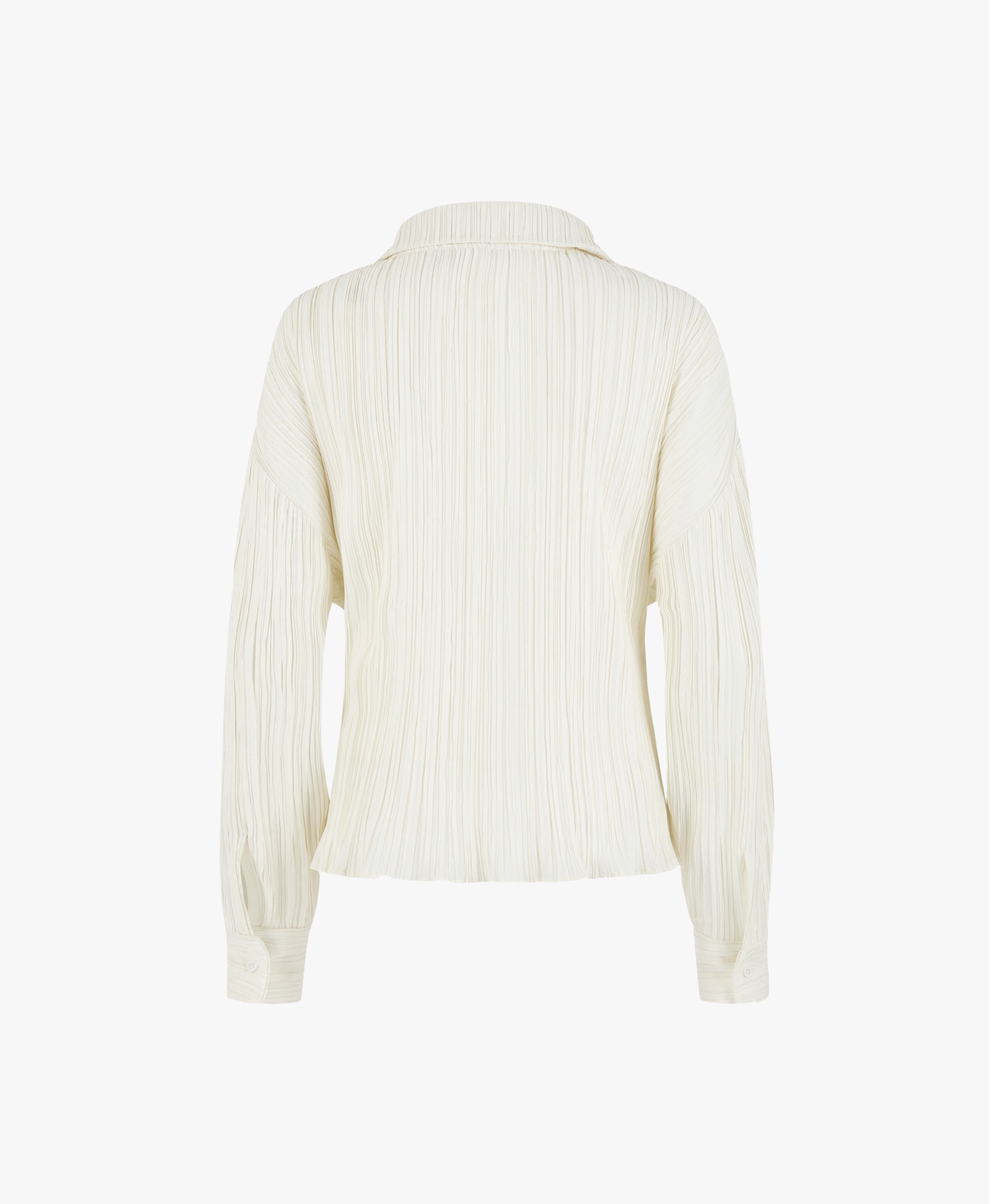 Tree Bark Cut Out Shirt - Ivory made by CAHAYA STUDIOS