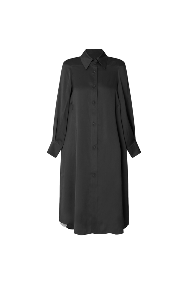 Nynne Lonnie Dress Black In Black
