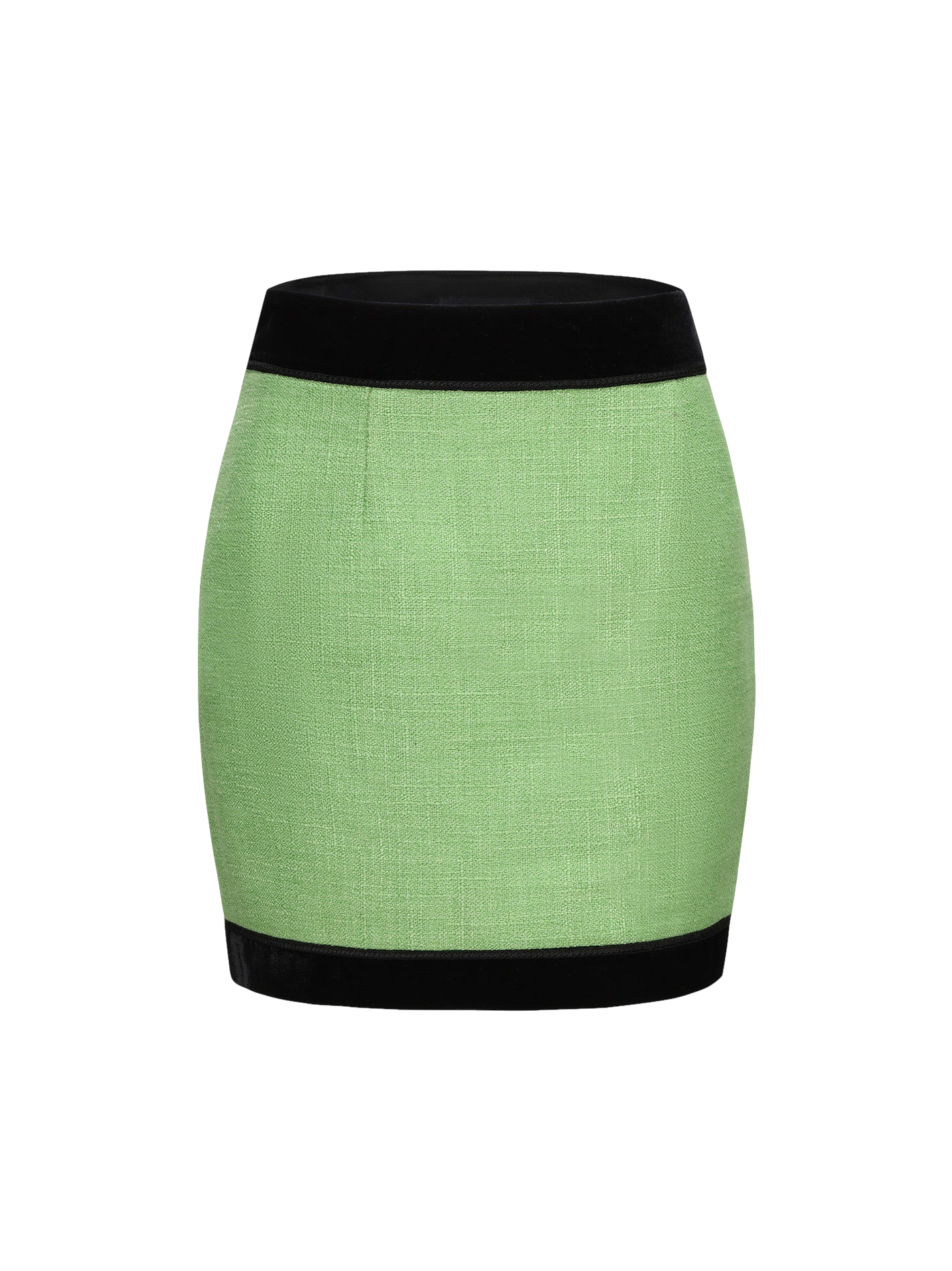 Nana Jacqueline Michelle Tweed Skirt (green)