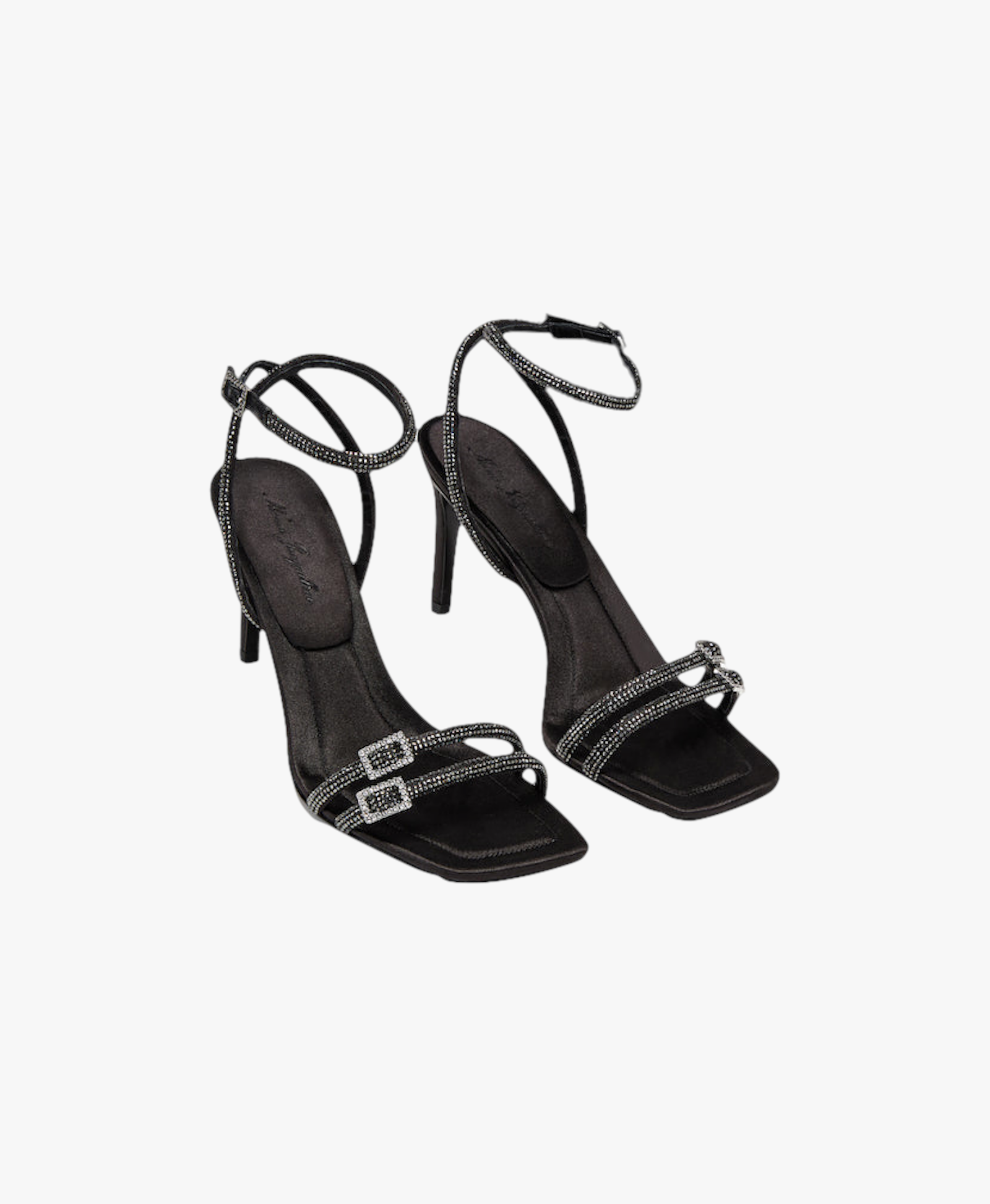 Black Miah Sandals (Final Sale in Black made by Nana Jacqueline