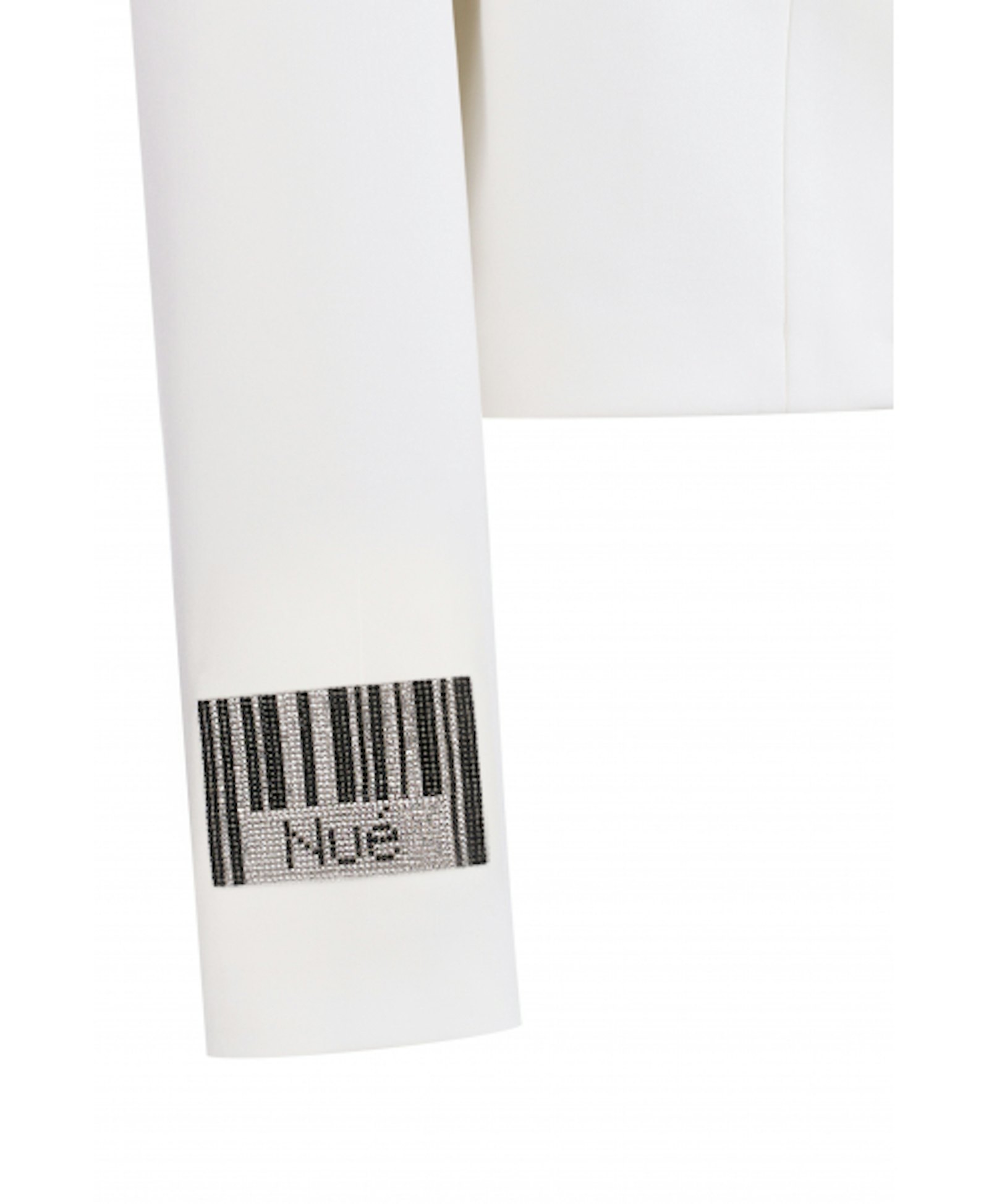 BARCODE CROPPED BLAZER made by NUÉ
