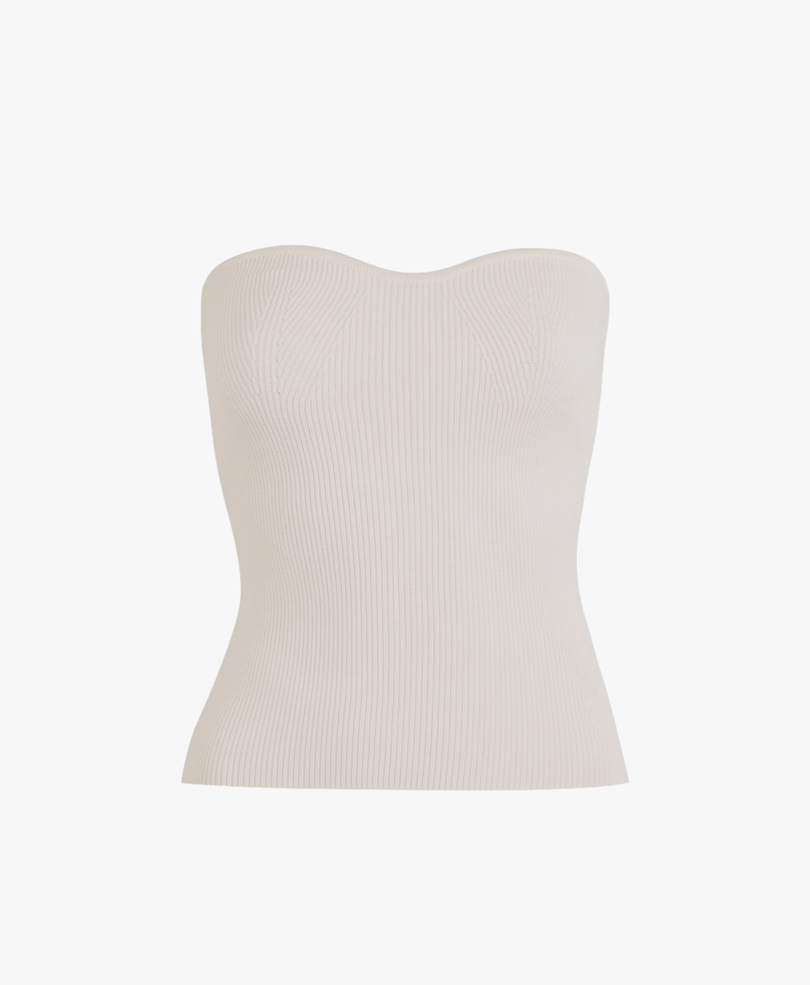 Knit tube top made by AFTERHOURS