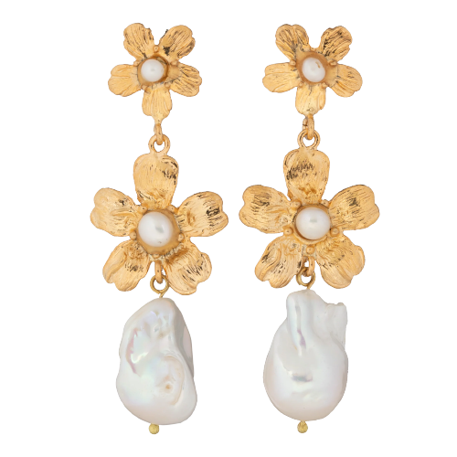 Christie Nicolaides Vivienne Earrings Gold