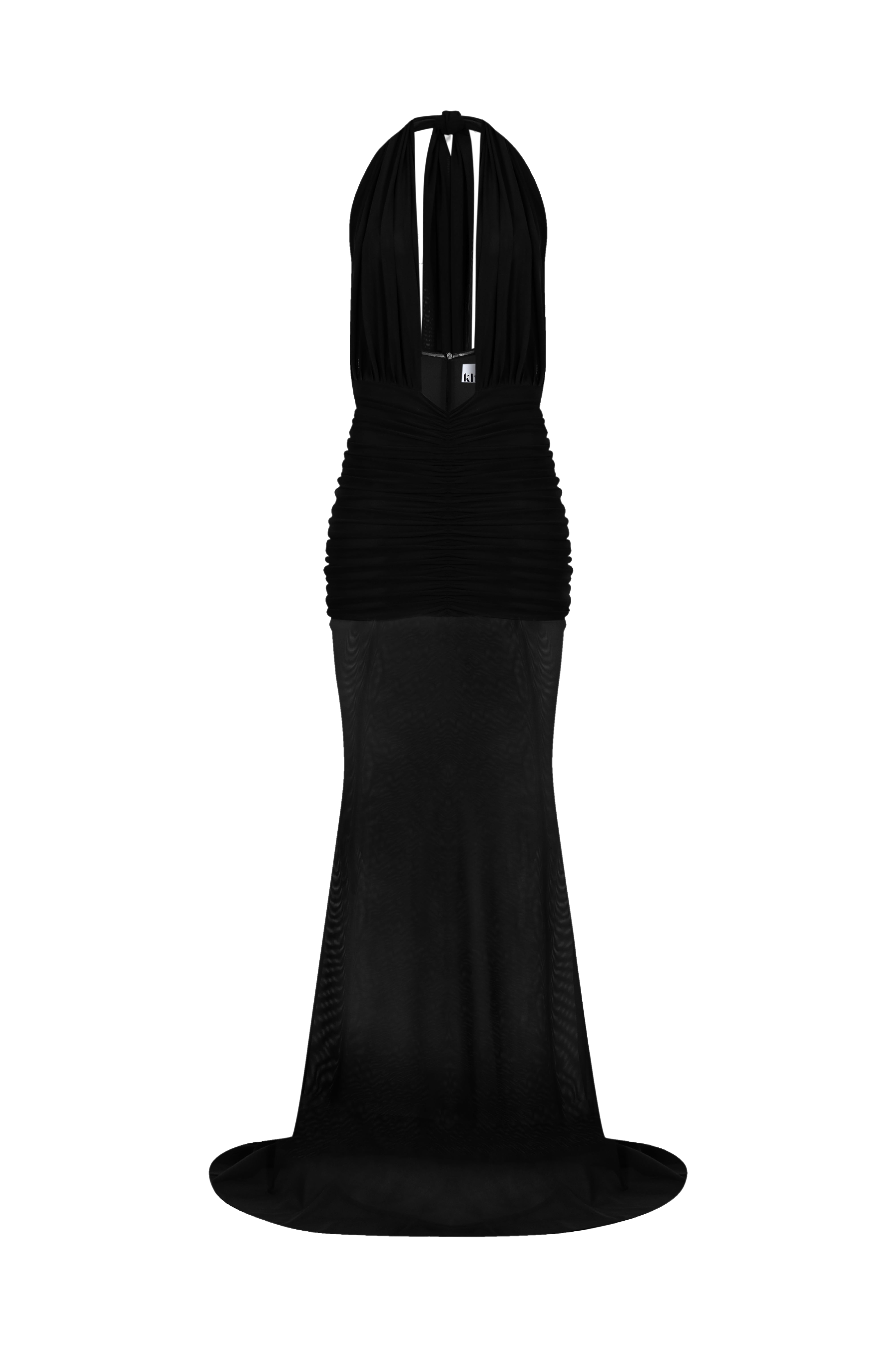 KHÉLA FORBIDDEN FRUIT DRESS IN BLACK 