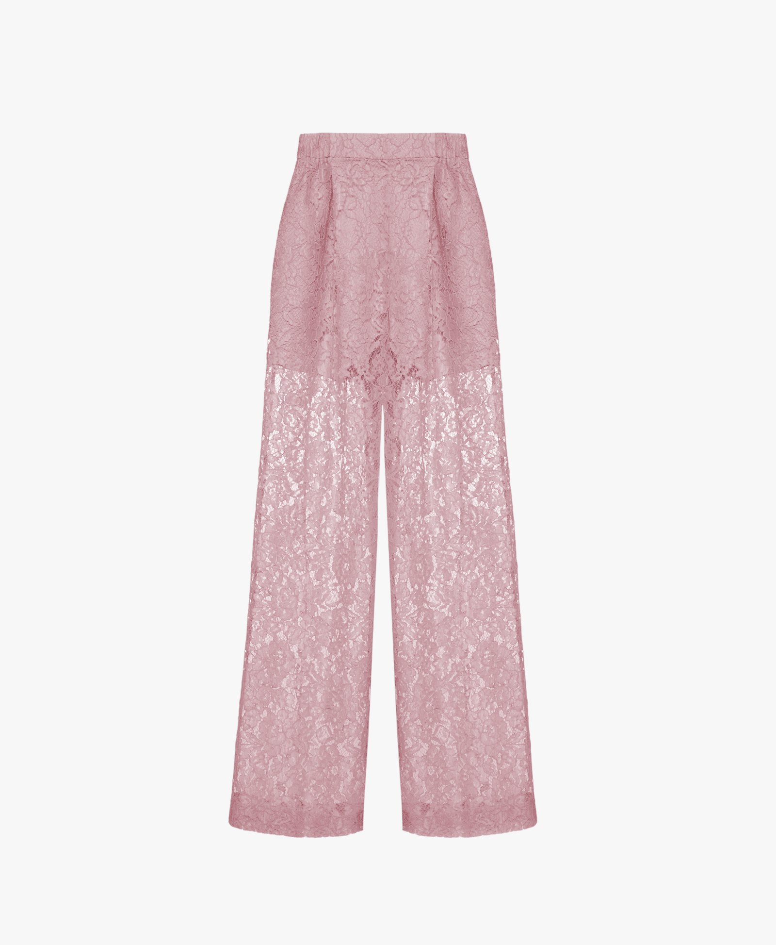 Lace Pants With Elastic Waist made by Gasanova