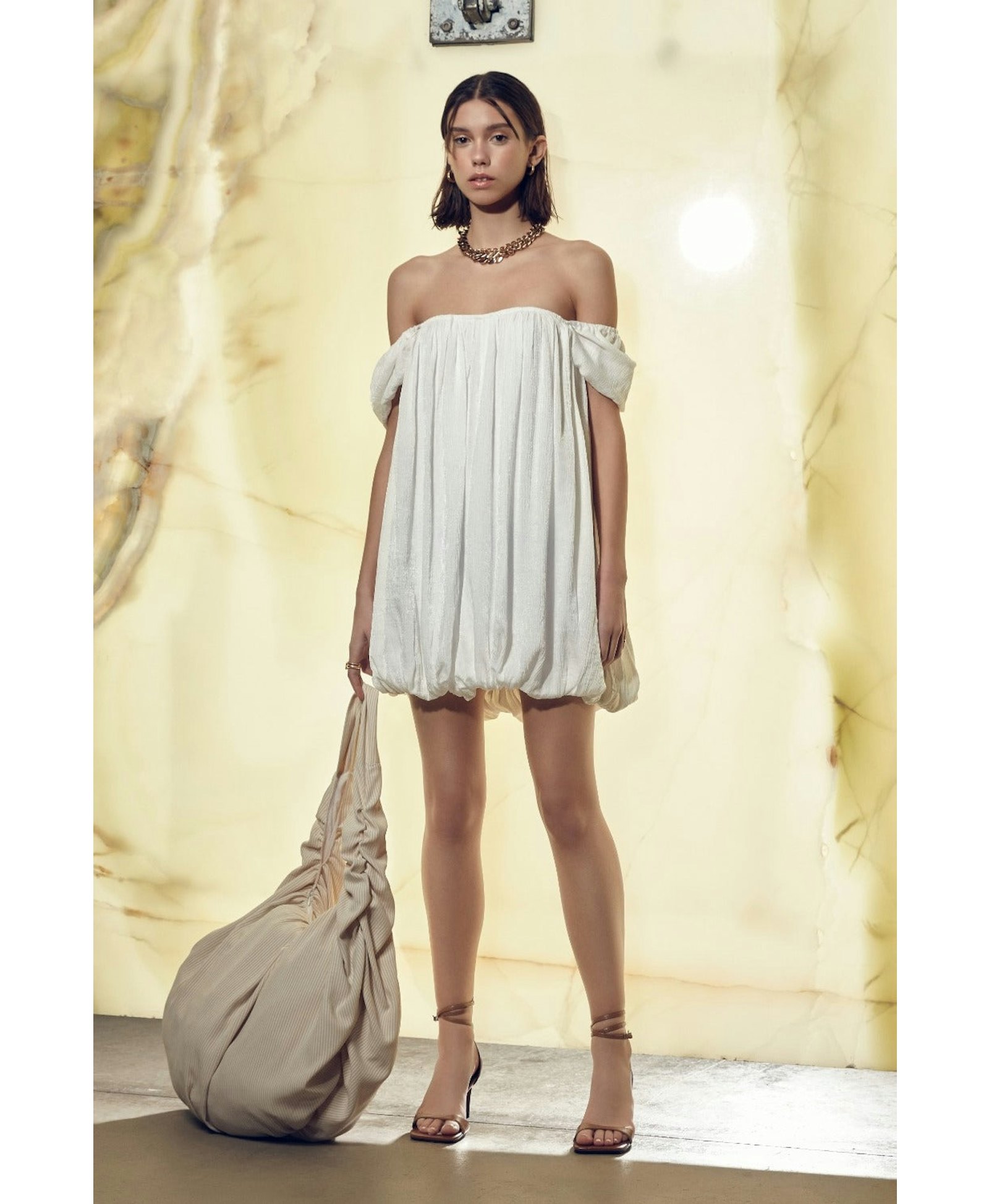 Noma Viscos Mini Baloon Dress made by Nazli Ceren