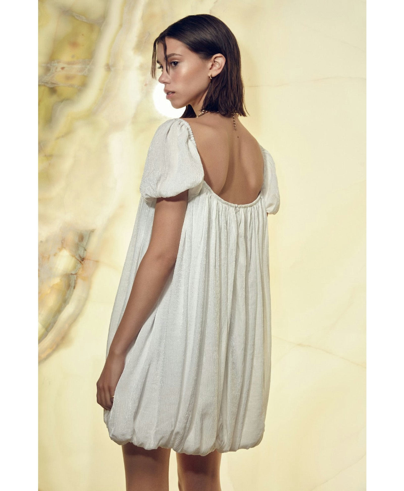 Noma Viscos Mini Baloon Dress made by Nazli Ceren