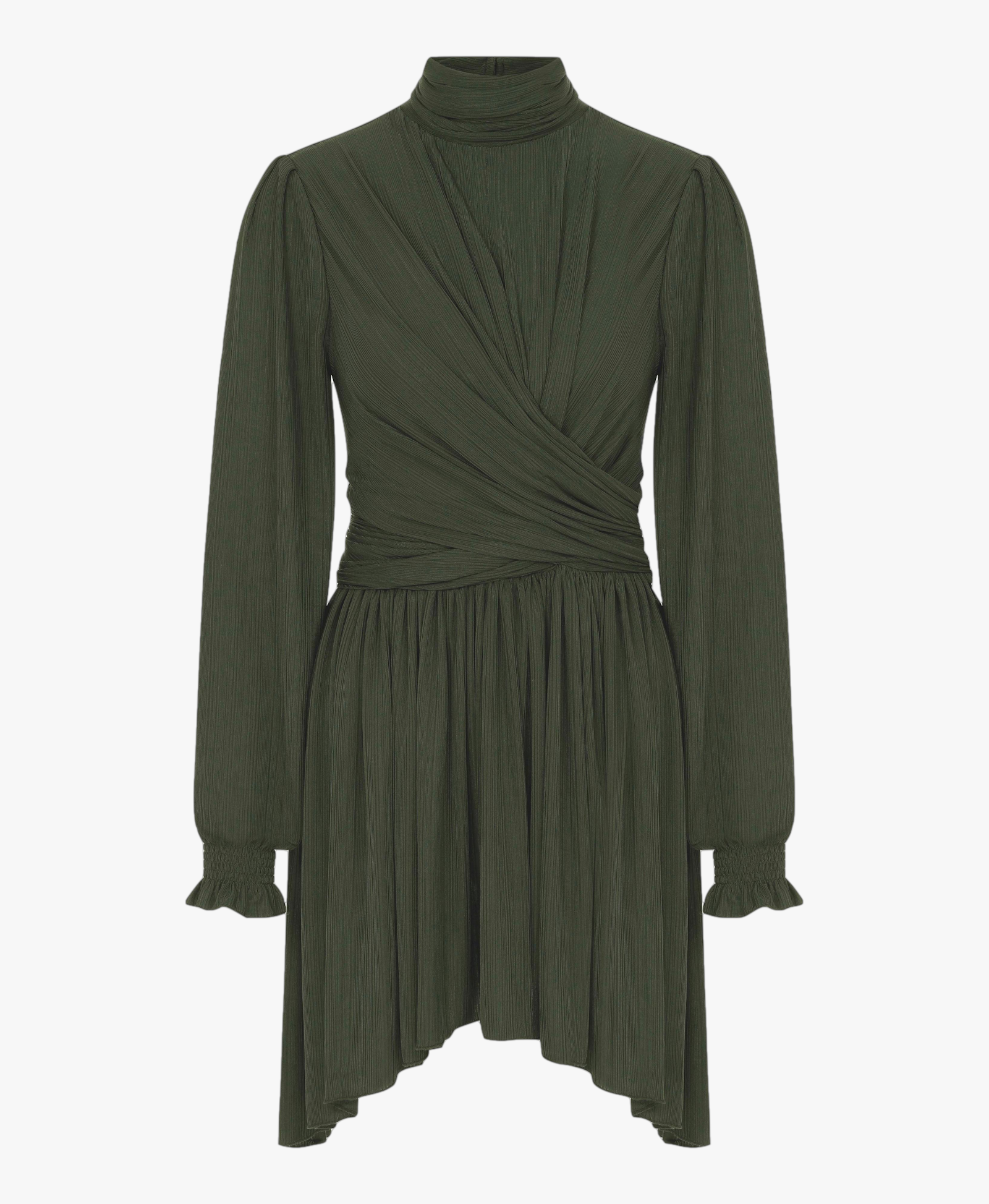Austin Mini Dress in Khaki made by Nazli Ceren