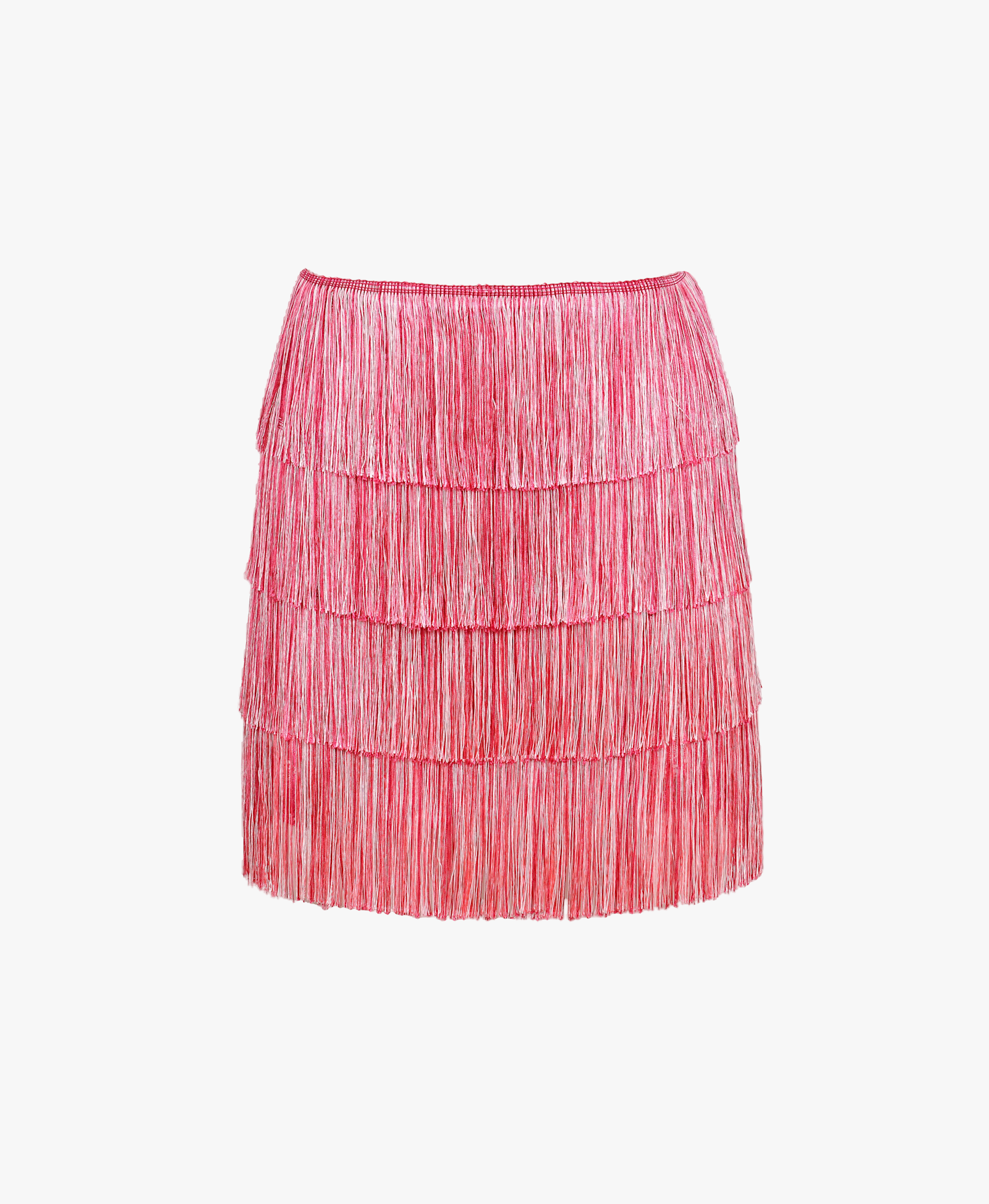 Sunrise Fringe Mini Skirt made by Francesca Miranda