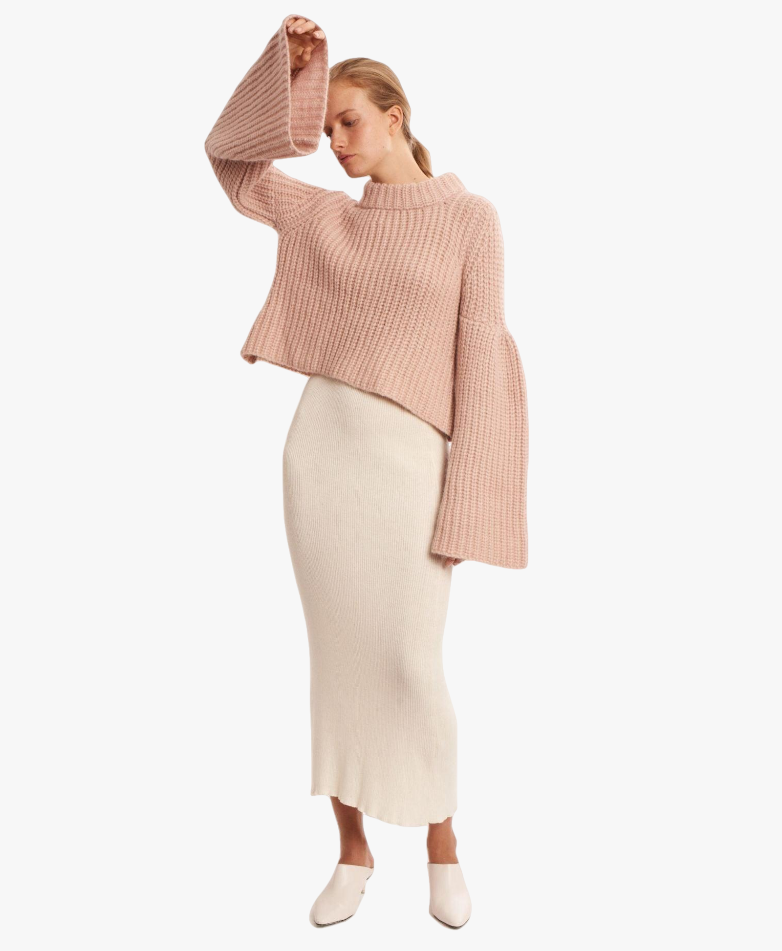 CELESTINE sweater in Pink made by AYNI