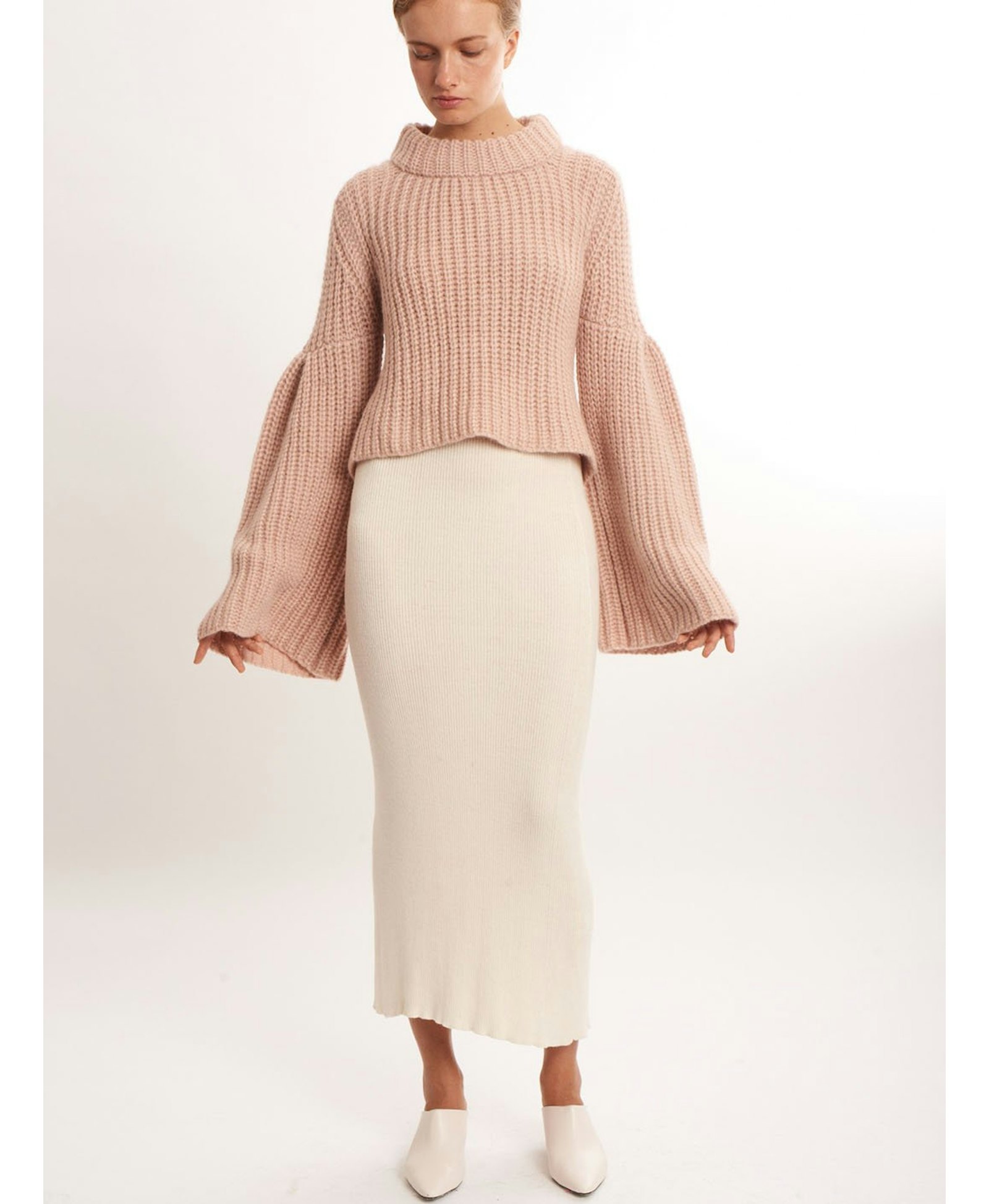 CELESTINE sweater in Pink made by AYNI