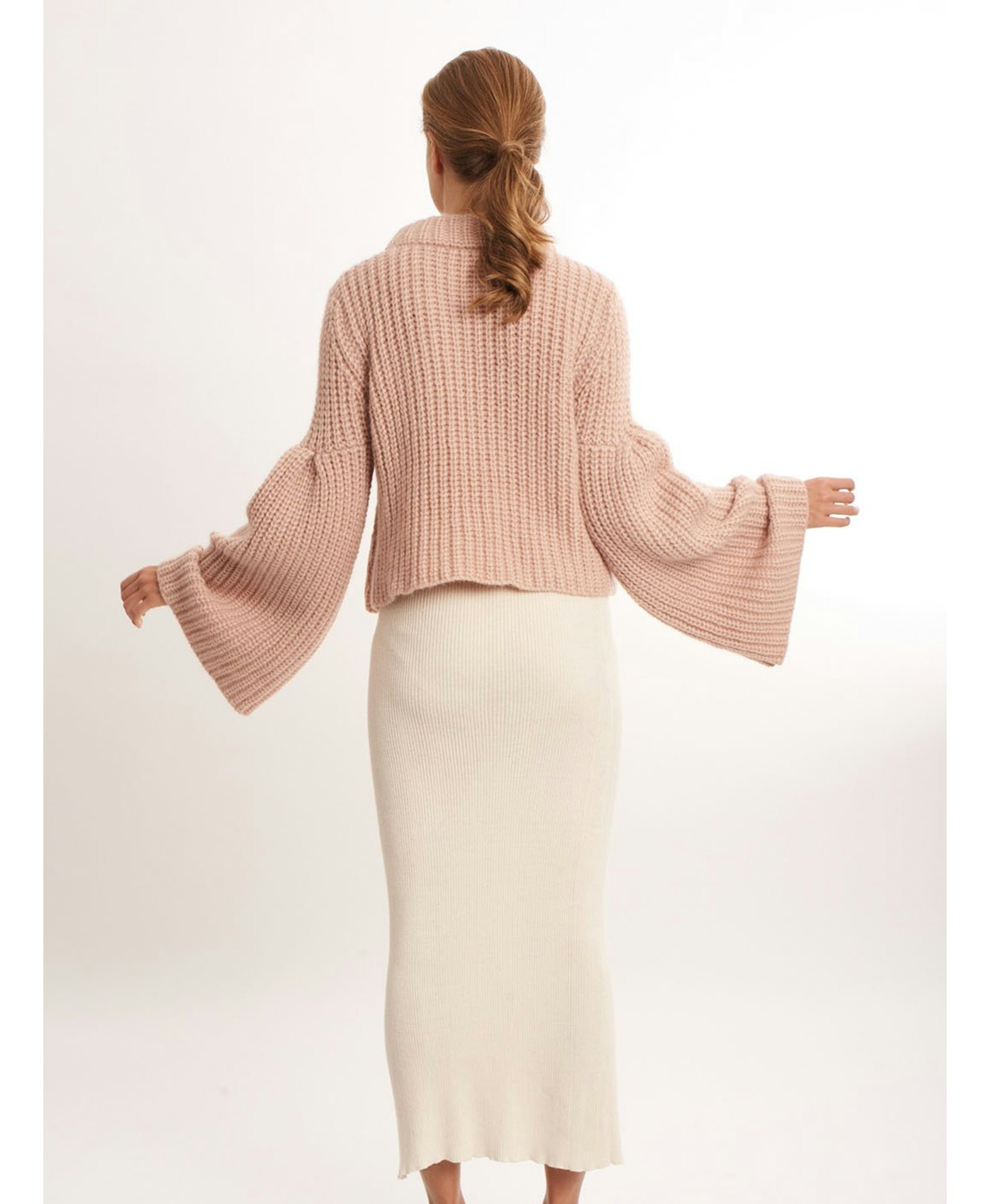 CELESTINE sweater in Pink made by AYNI